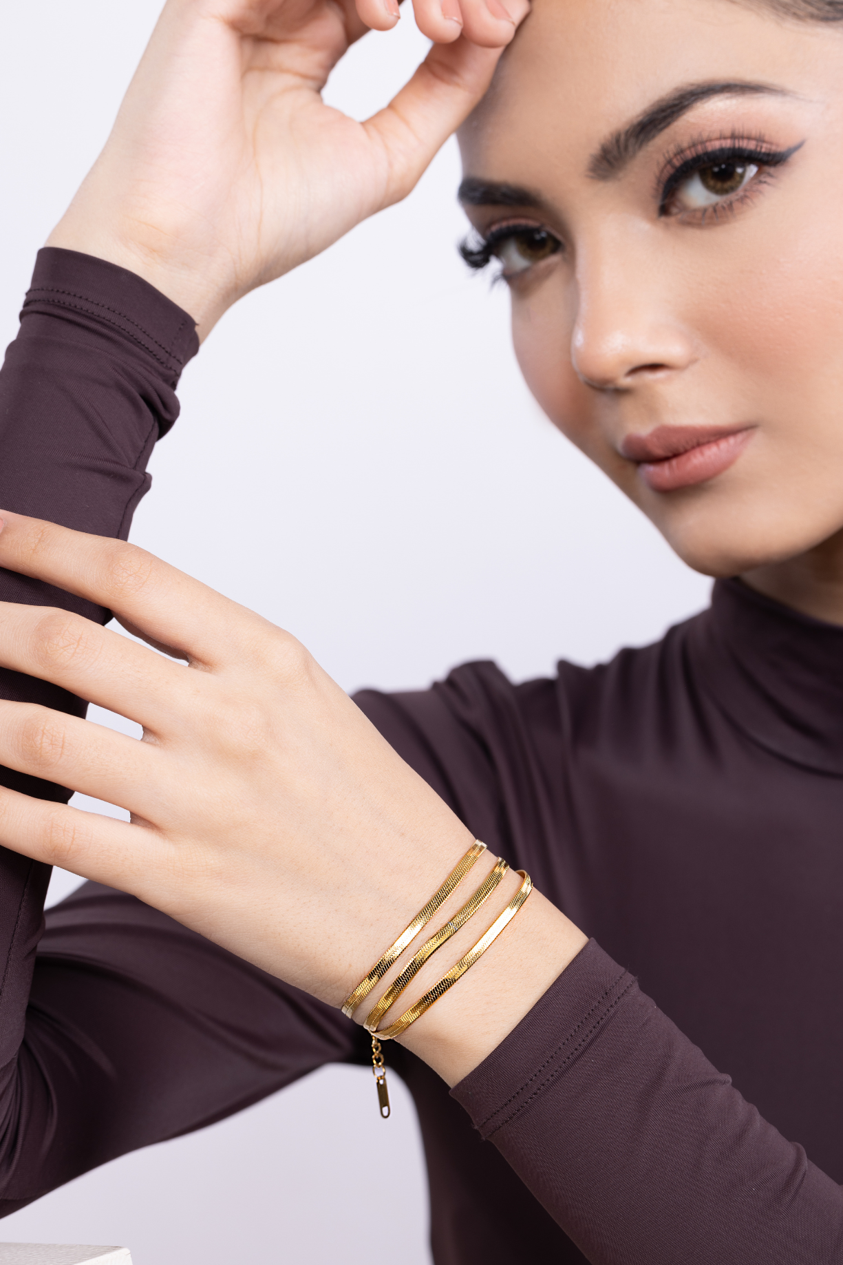 Multi Layer Snake Bracelet - Kaoribyshreya