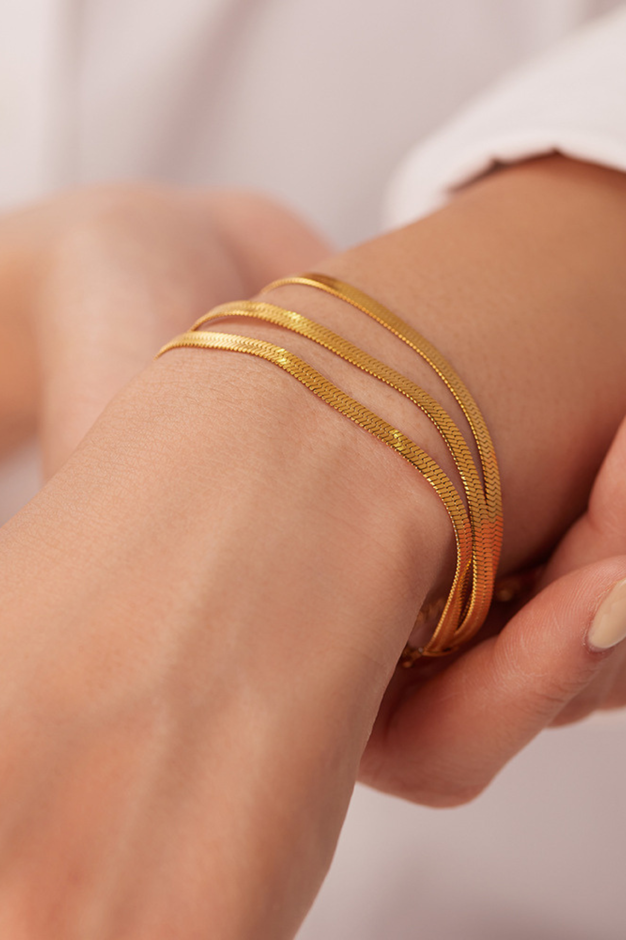 Multi Layer Snake Bracelet - Kaoribyshreya