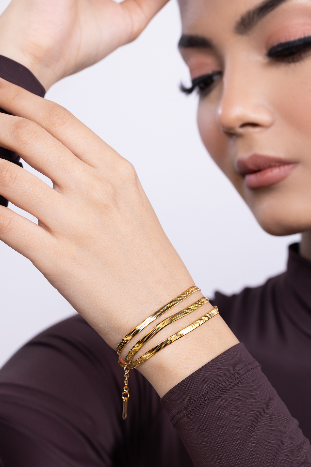 Multi Layer Snake Bracelet - Kaoribyshreya