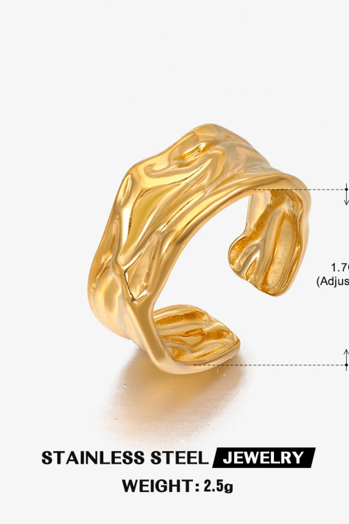 Layer Wavy Ring - Kaoribyshreya