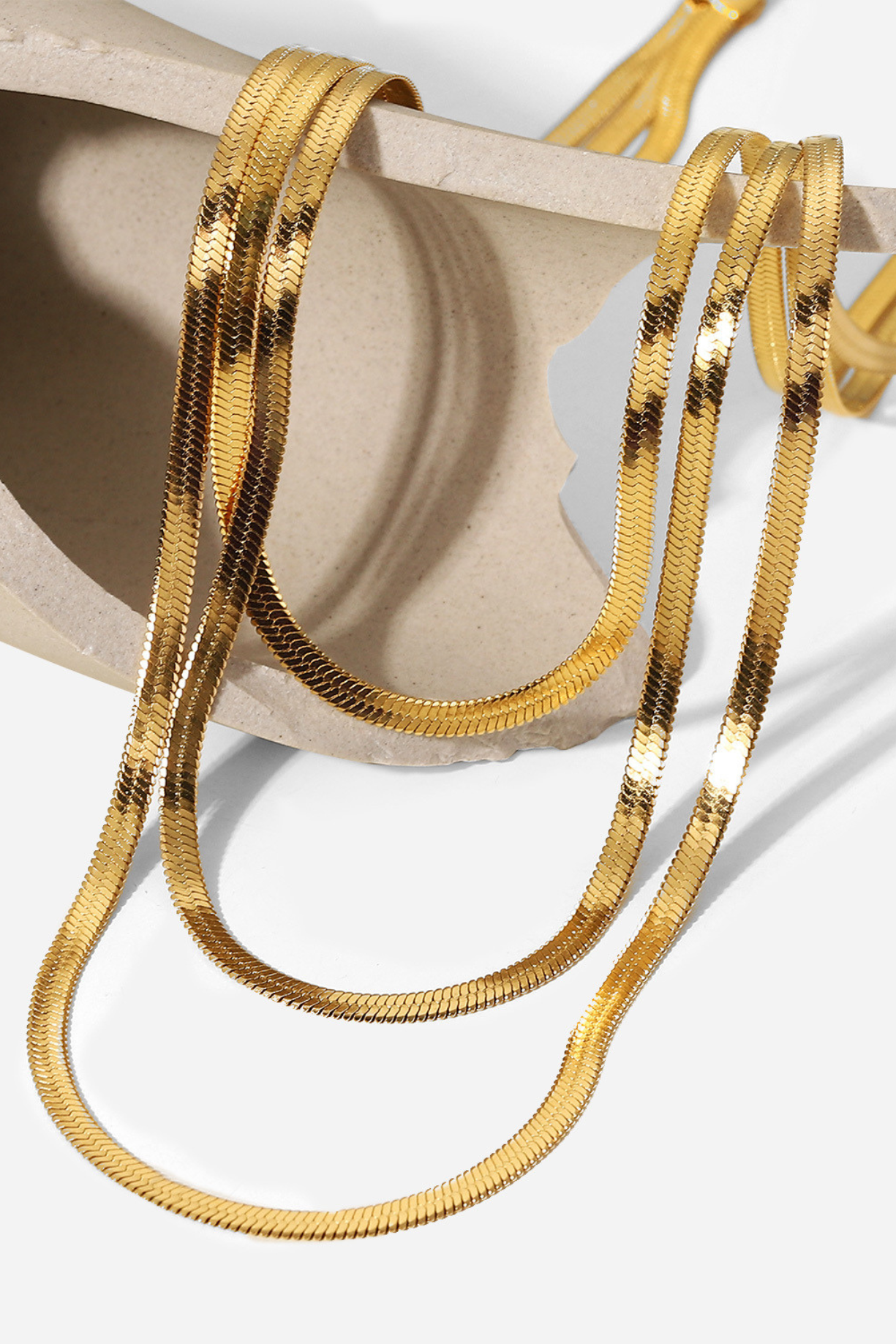 Multi Layer Snake Necklace - Kaoribyshreya