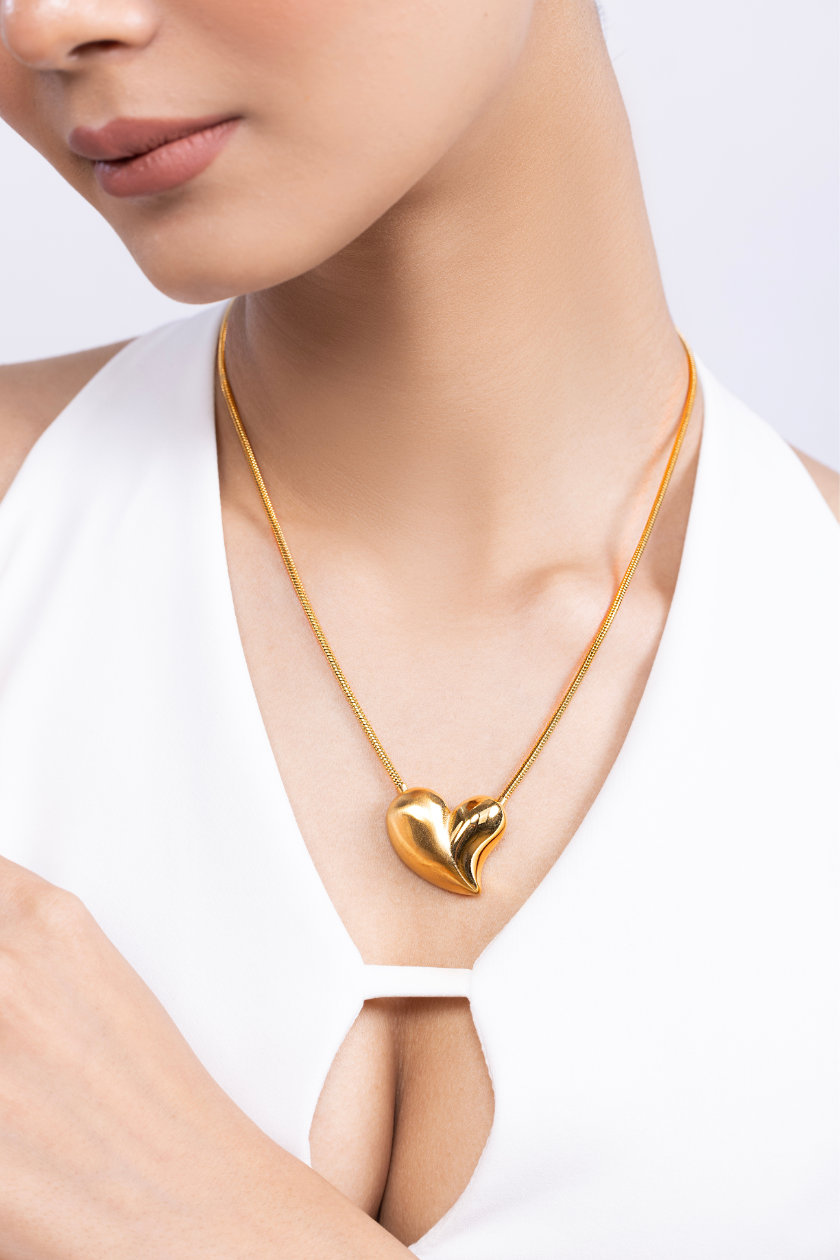 Heart Pendant Necklace - Kaoribyshreya