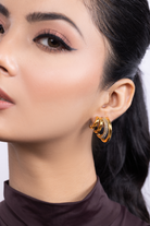 Claw Diamond Studded Earrings - Kaoribyshreya