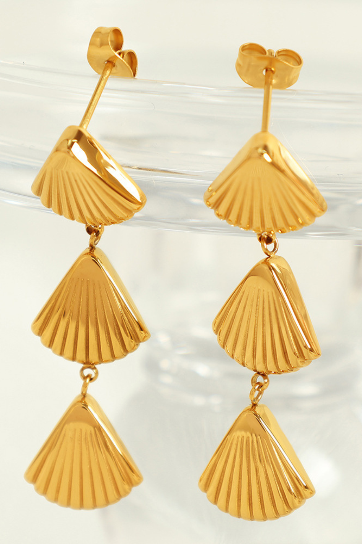 Shell Drop Earrings - Kaoribyshreya