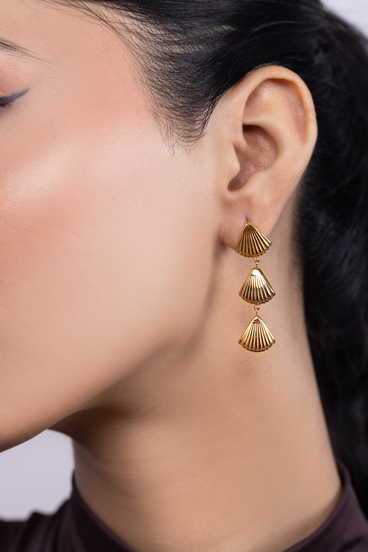 Shell Drop Earrings - Kaoribyshreya