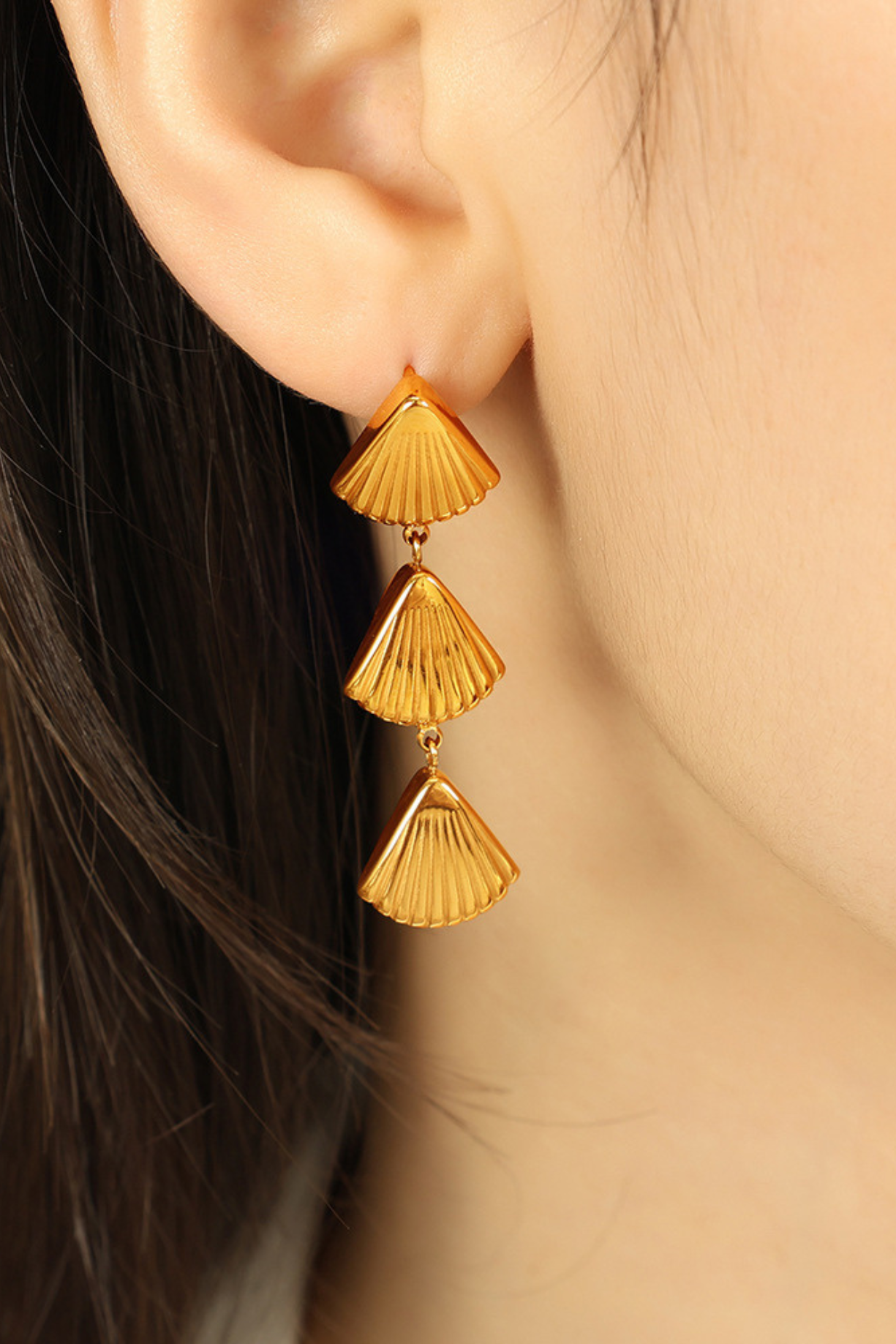 Shell Drop Earrings - Kaoribyshreya