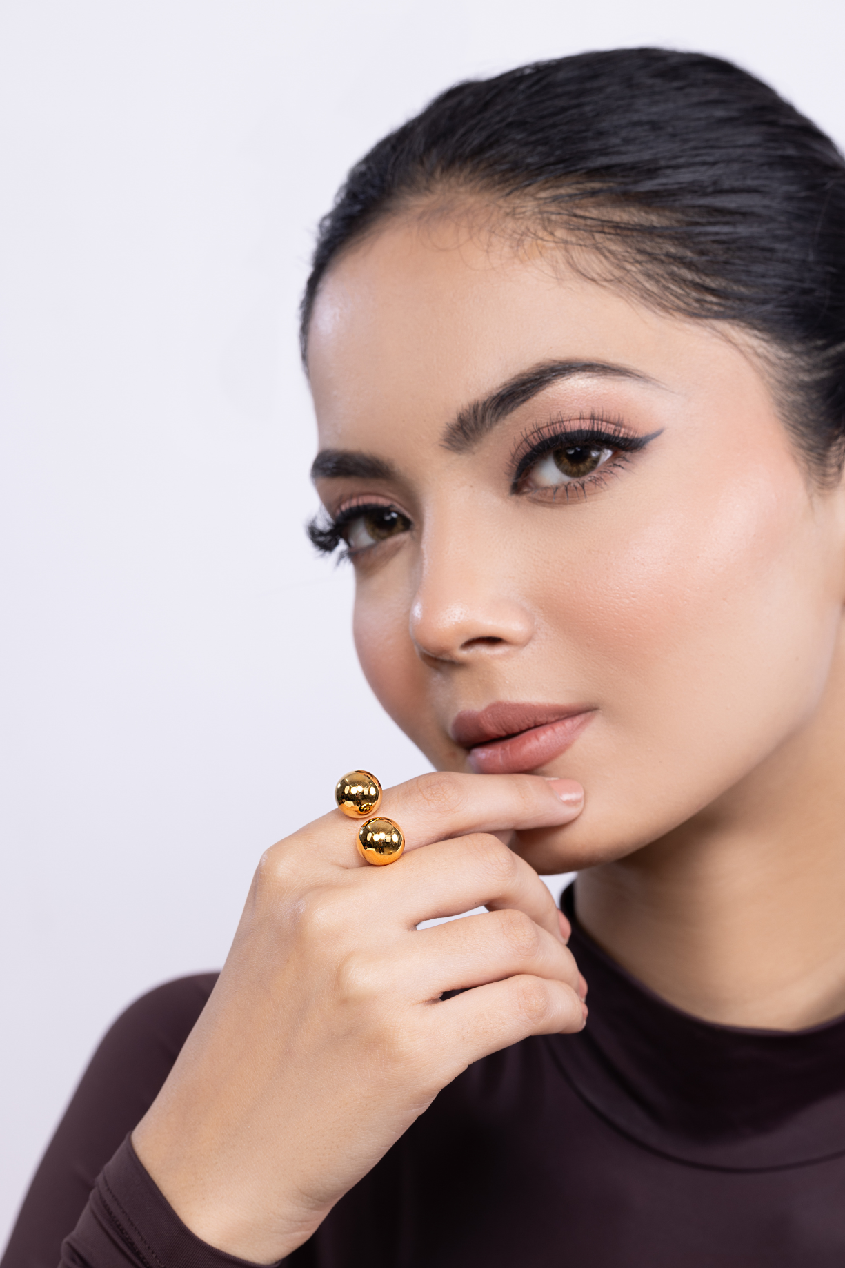 Double Ball Ring - Kaoribyshreya