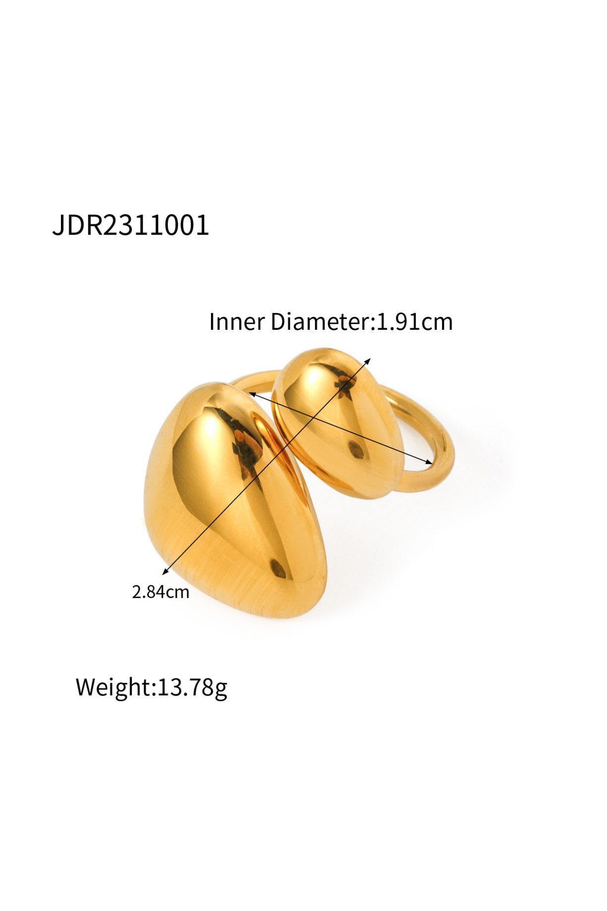 Double Dome Ring - Kaoribyshreya