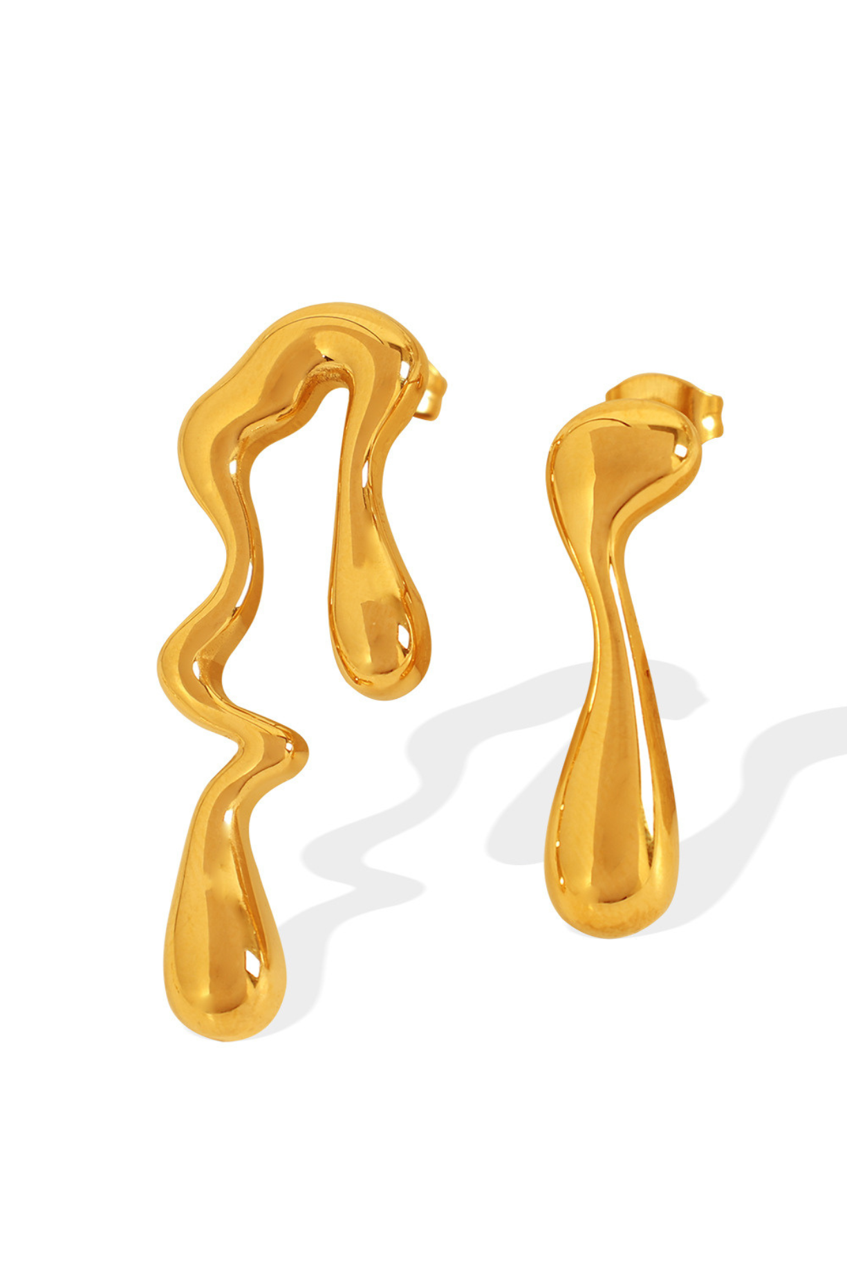 Mismatch Melted Earring - Kaoribyshreya