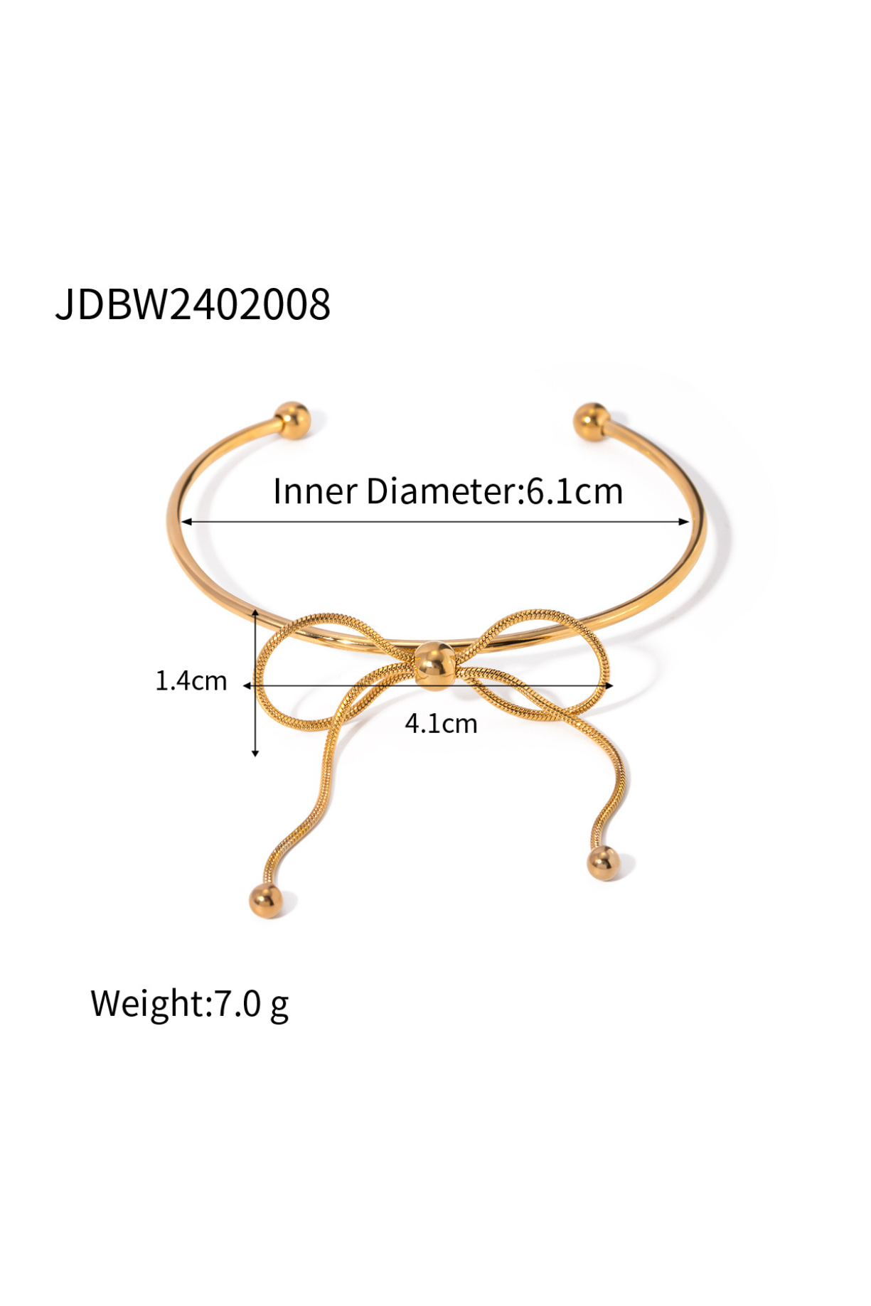 Infinity Bow Knot Cuff Bracelet - Kaoribyshreya