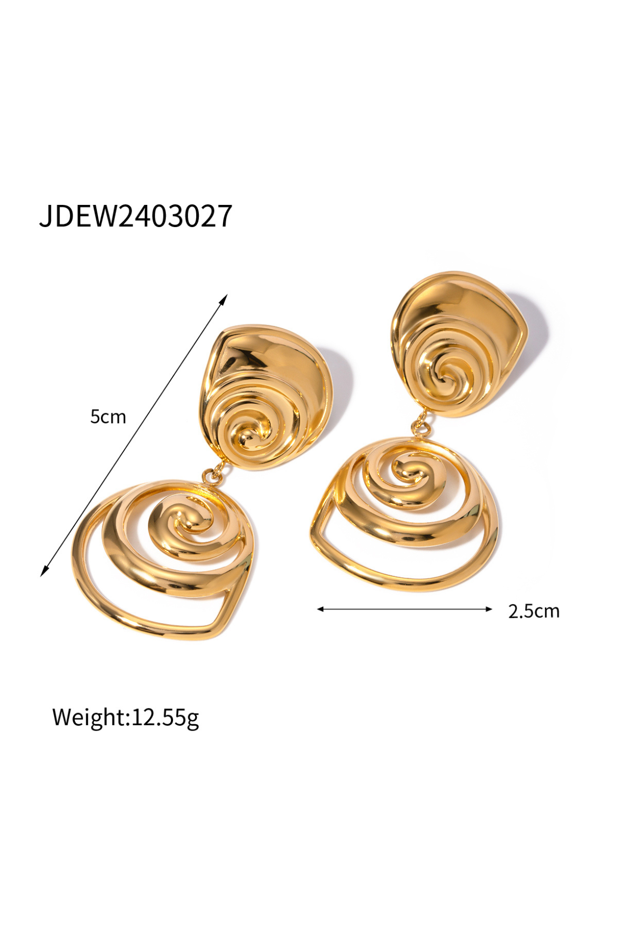 Multi Layered Round Hoop Earrings - Kaoribyshreya