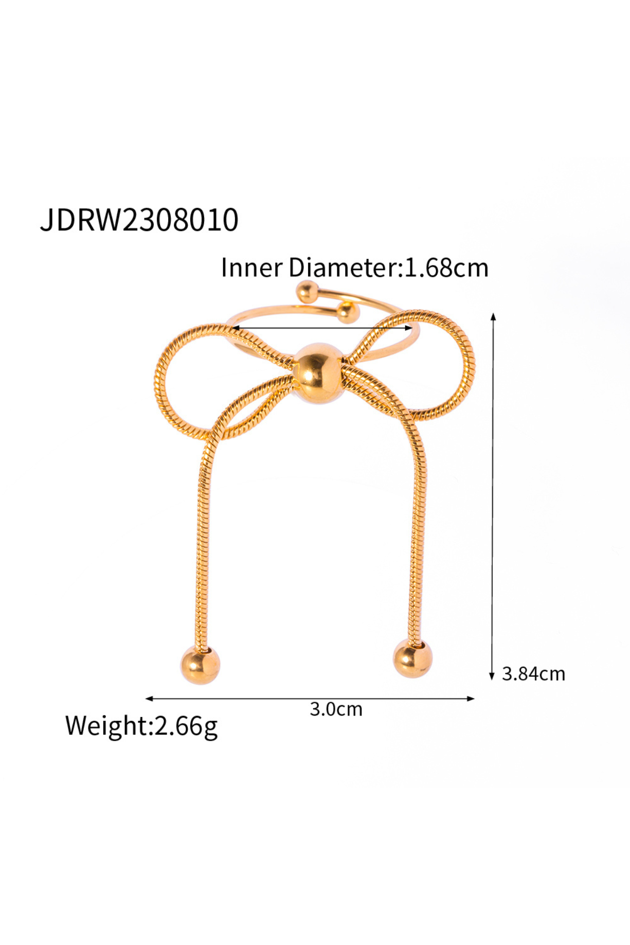 Bow Knot Style Ring - Kaoribyshreya