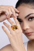 Chunky Diamond Cut Ring - Kaoribyshreya
