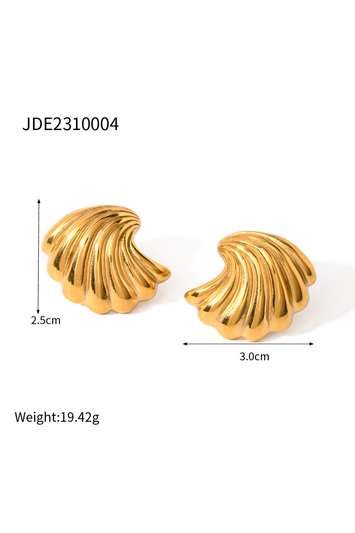 Claw Layered Hoop Earrings - Kaoribyshreya