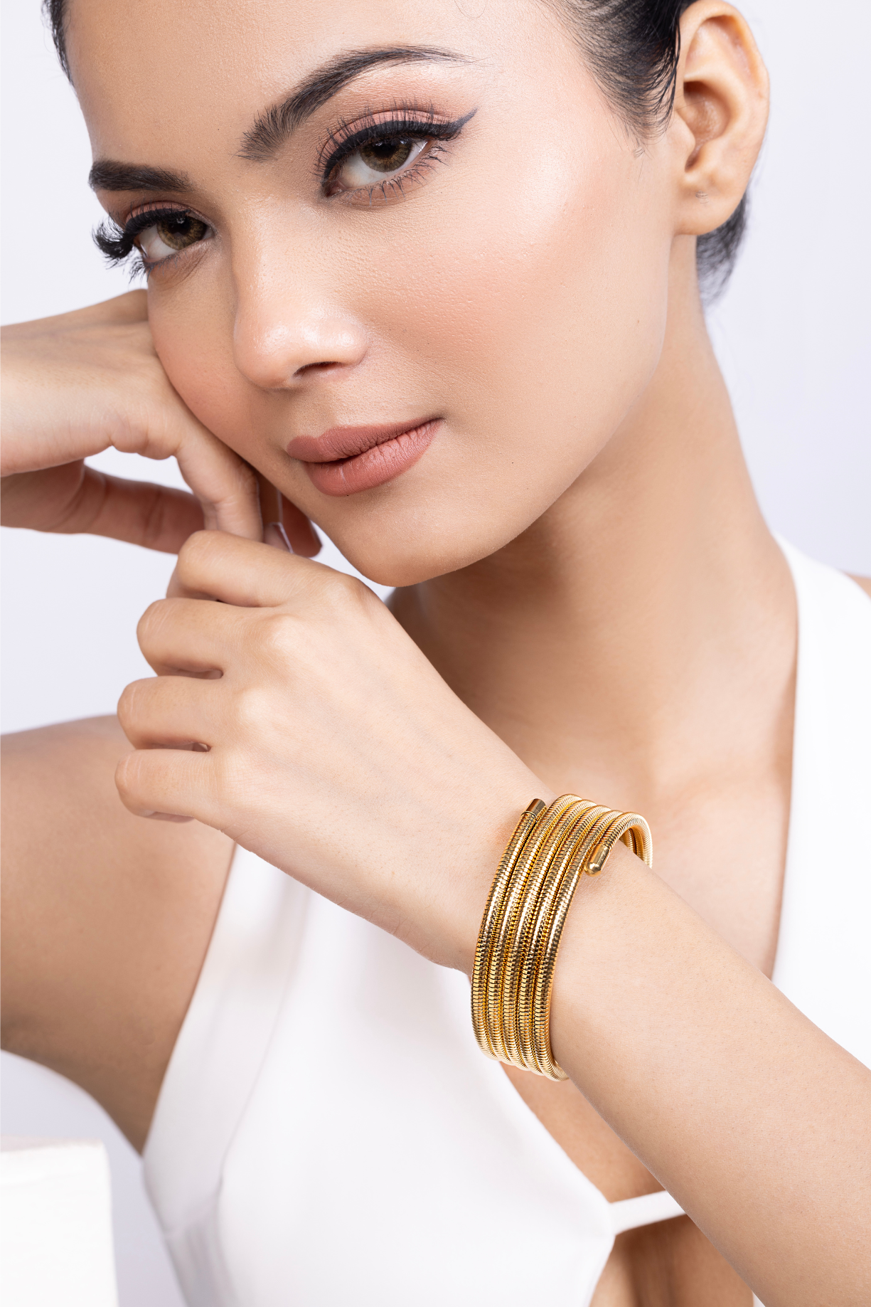 Multiple Layered Bangle Bracelet - Kaoribyshreya