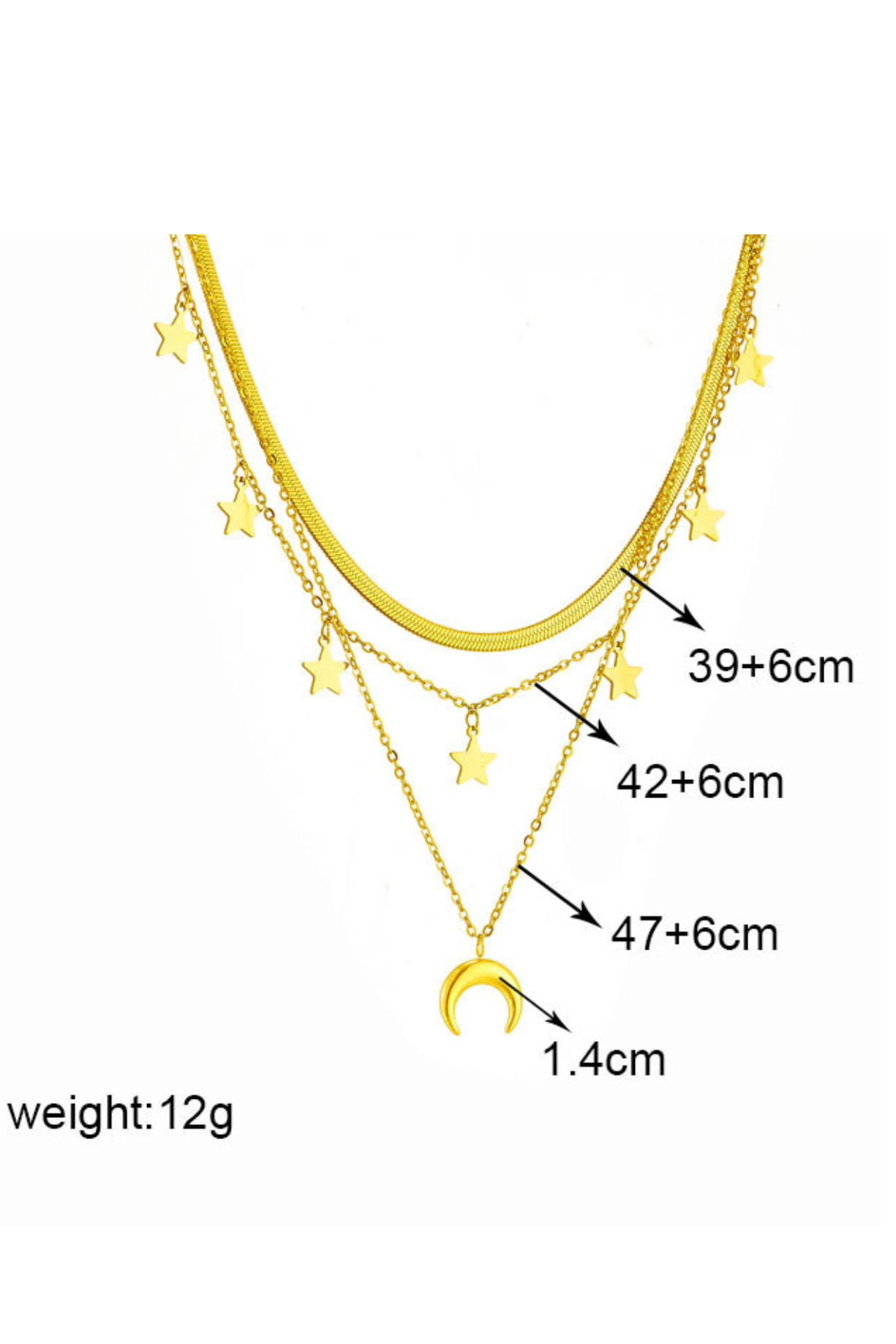 Multi Layer Universe Necklace - Kaoribyshreya