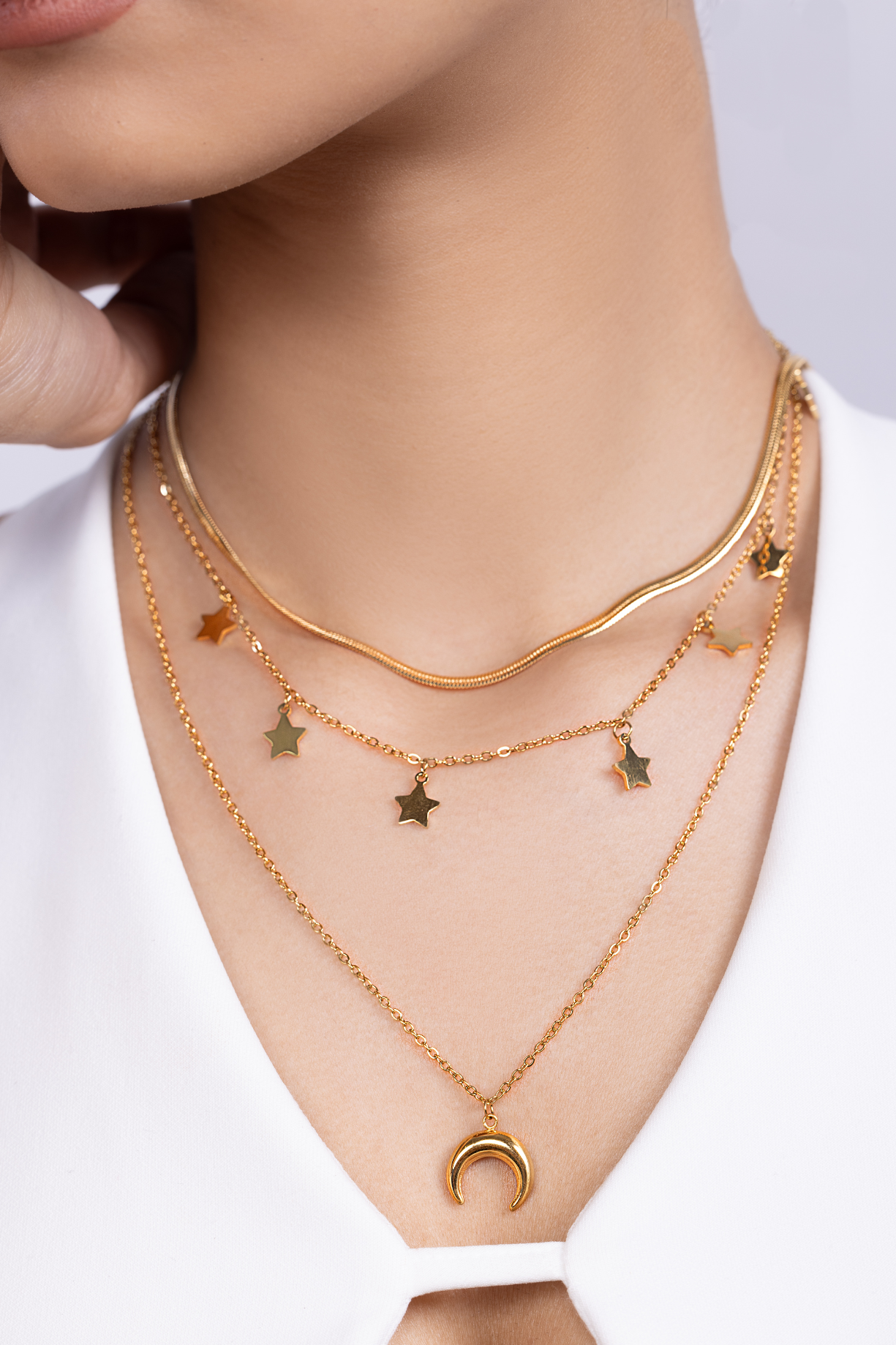Multi Layer Universe Necklace - Kaoribyshreya