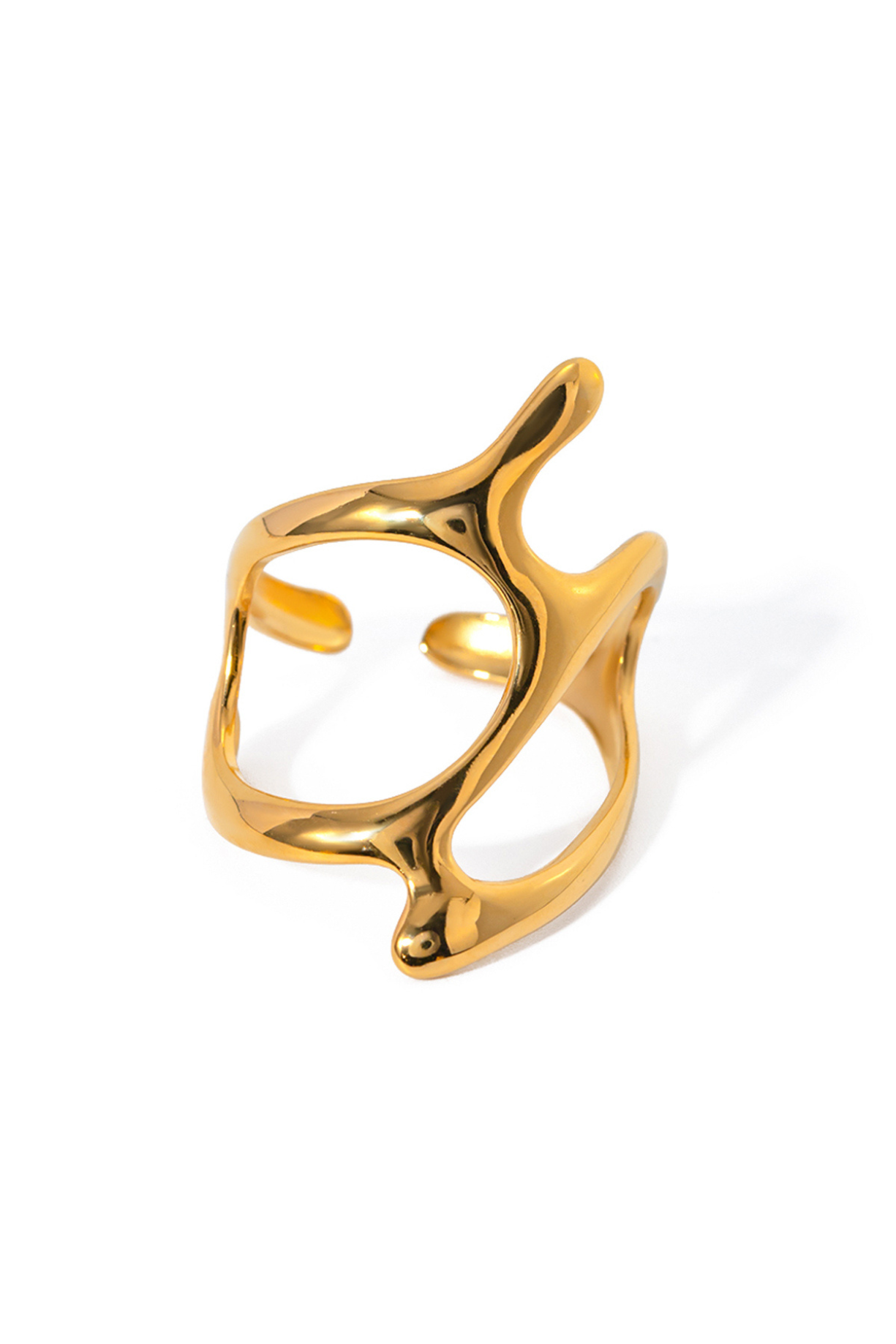 Stylish Cut-out Ring - Kaoribyshreya