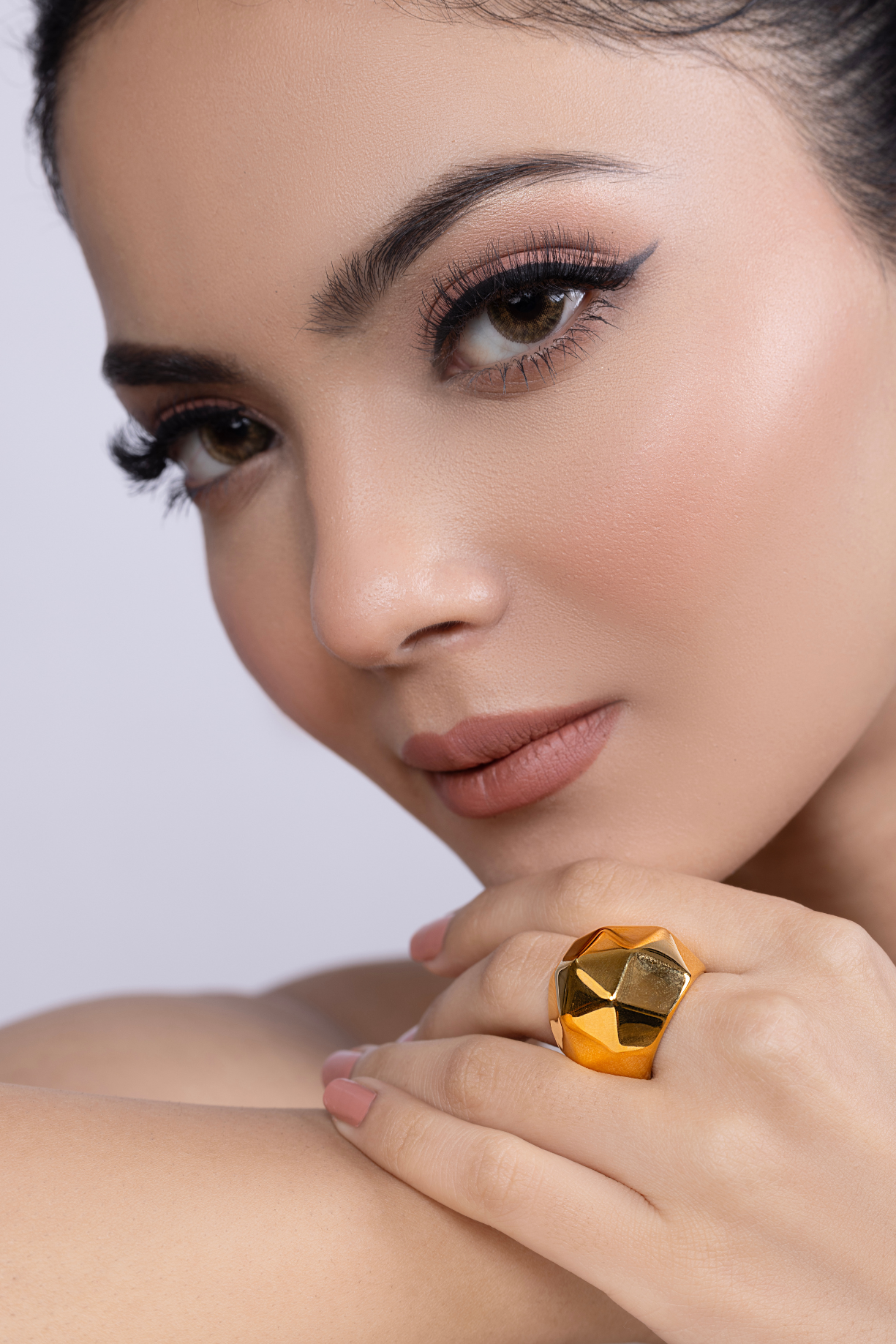 Chunky Diamond Cut Ring - Kaoribyshreya