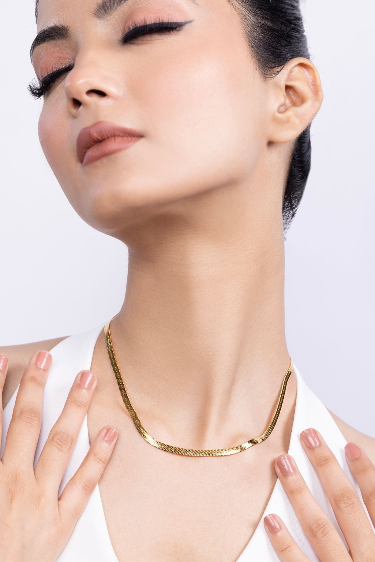 Snake Gold Chain - Kaoribyshreya