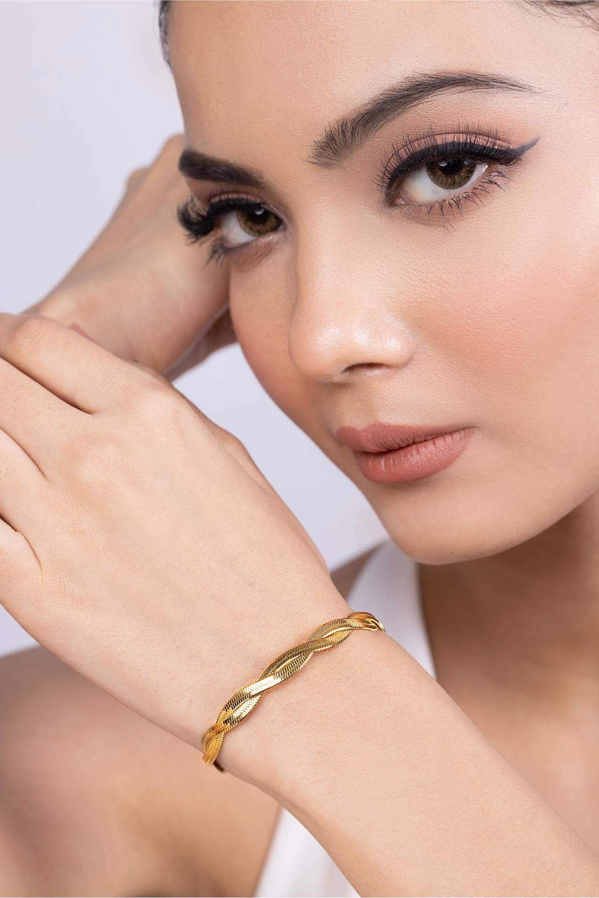 Twisted Rope Chain Bracelet - Kaoribyshreya