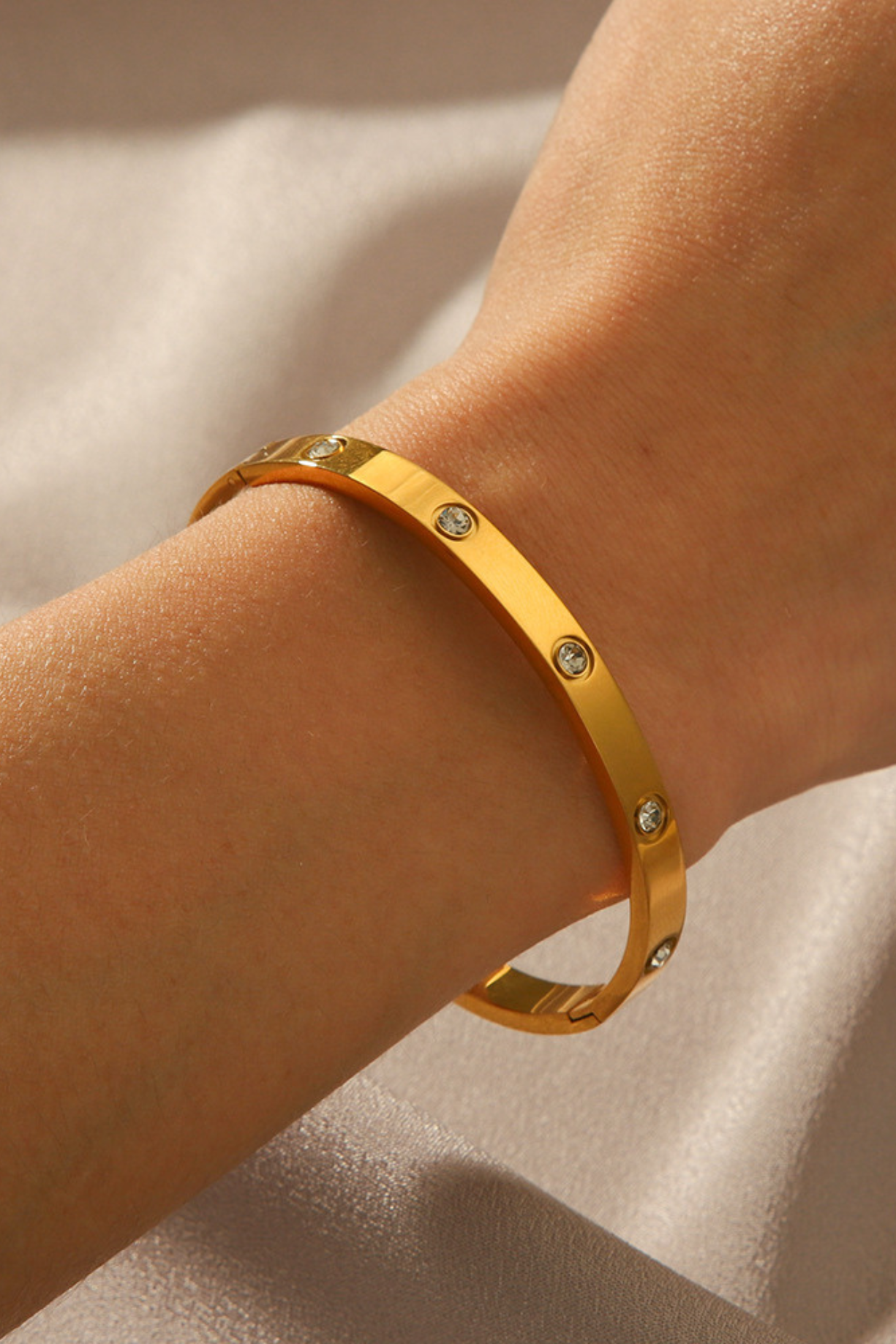 Cartier Stone Bangle Bracelet - Kaoribyshreya