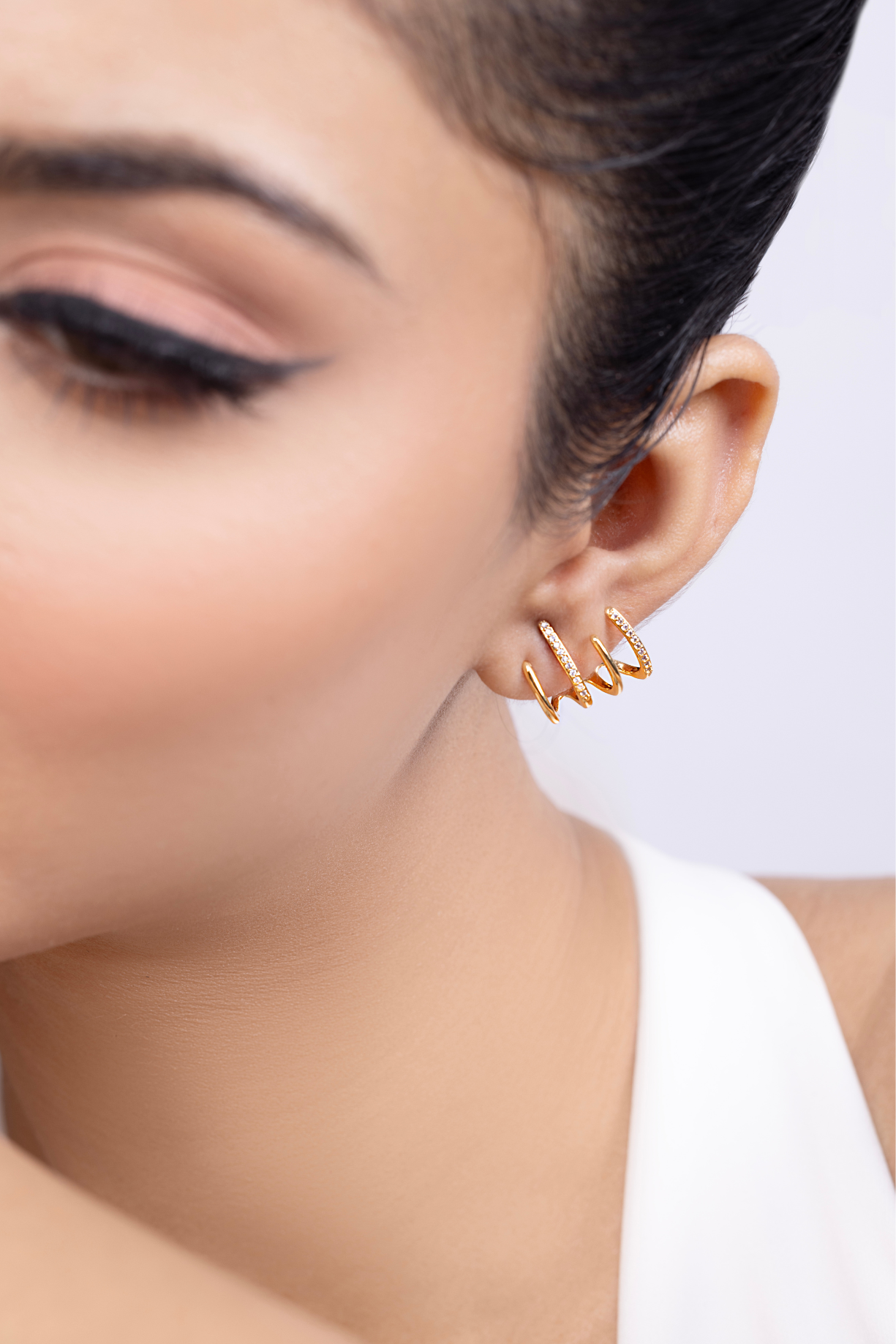 Claw Ear Cuff Hoop Earring - Kaoribyshreya