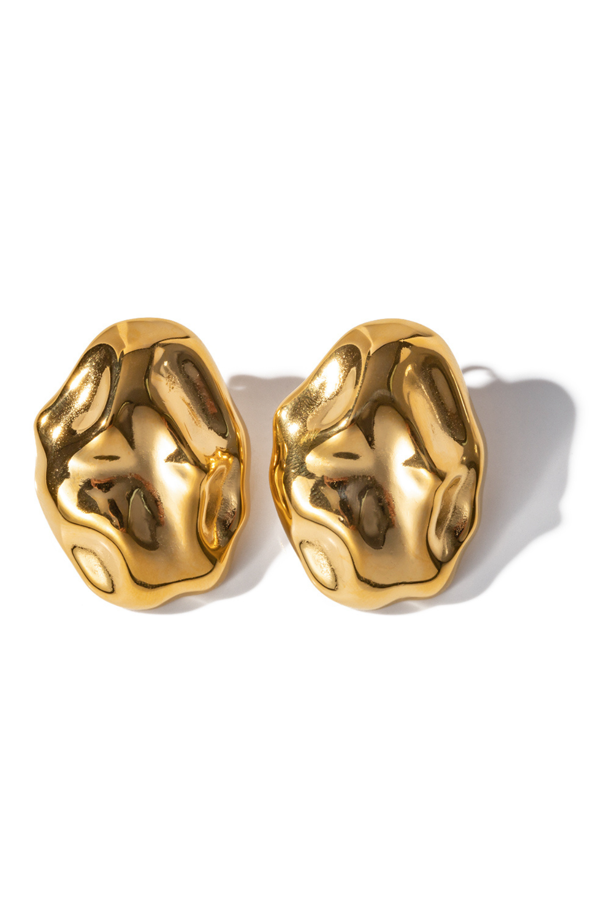 Solar Chunky Pin Earrings - Kaoribyshreya