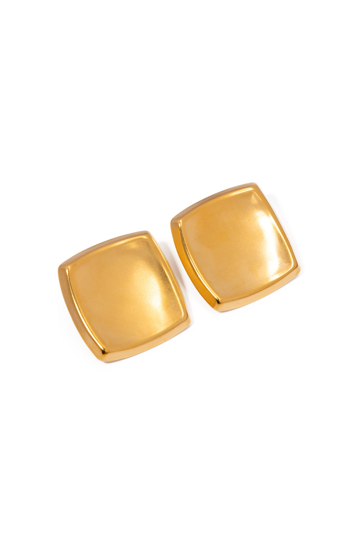 Square Chunky Hoop Earrings - Kaoribyshreya