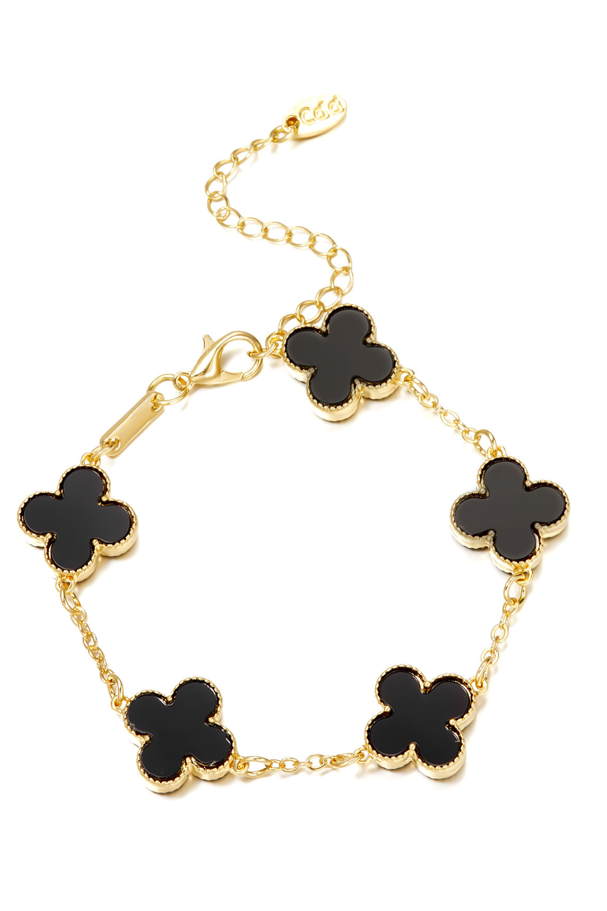 Black Clover Leaf Bracelet - Kaoribyshreya
