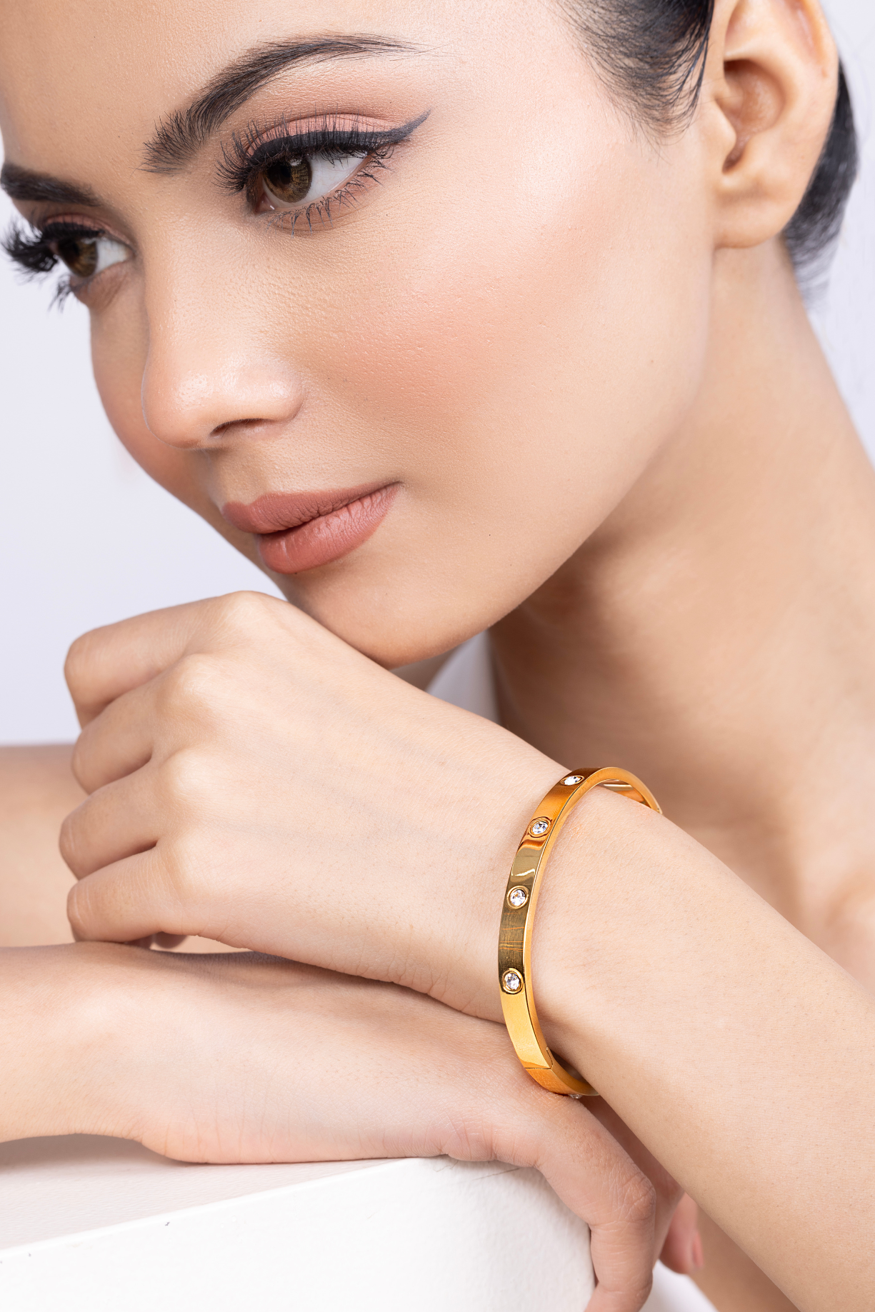 Cartier Stone Bangle Bracelet - Kaoribyshreya