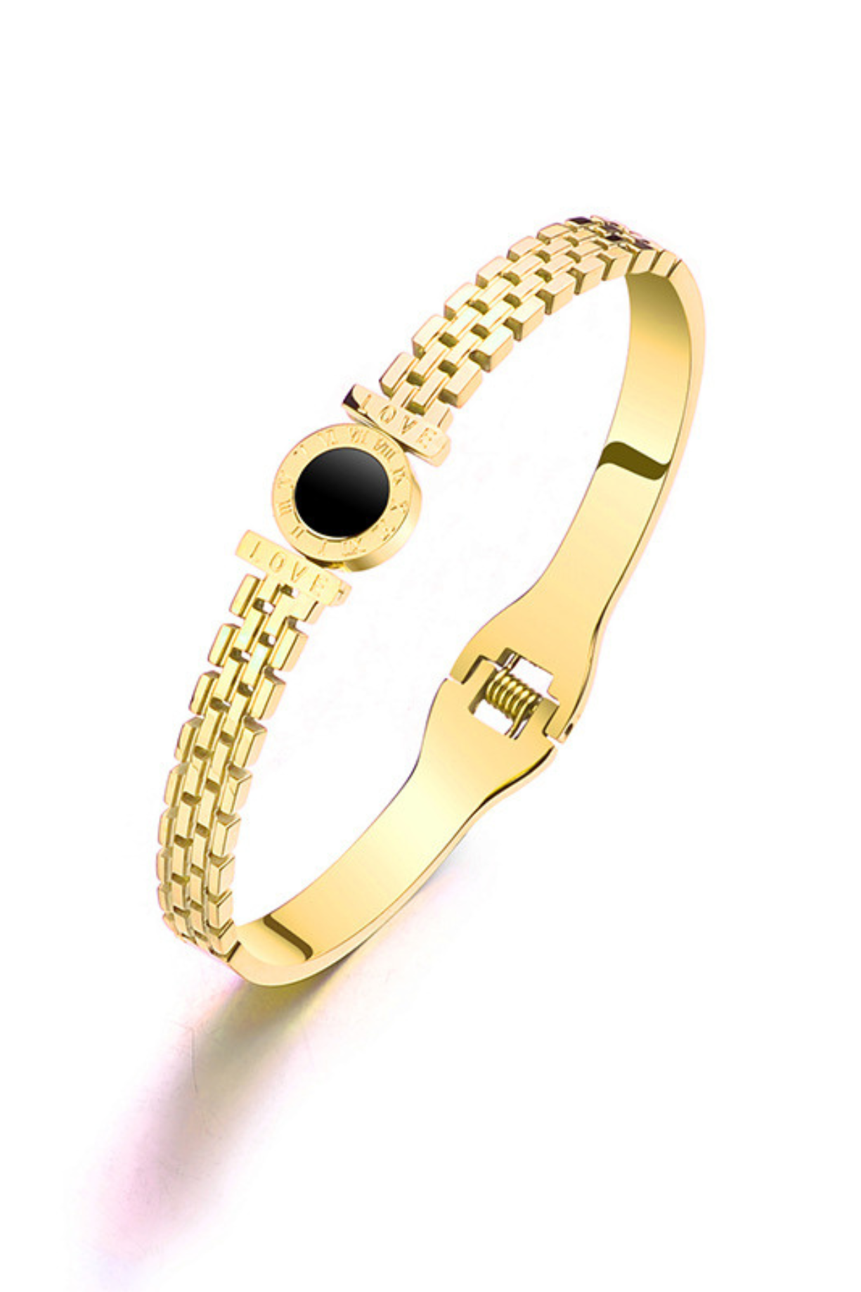 Enamel Stone Watch Strap Bracelet - Kaoribyshreya