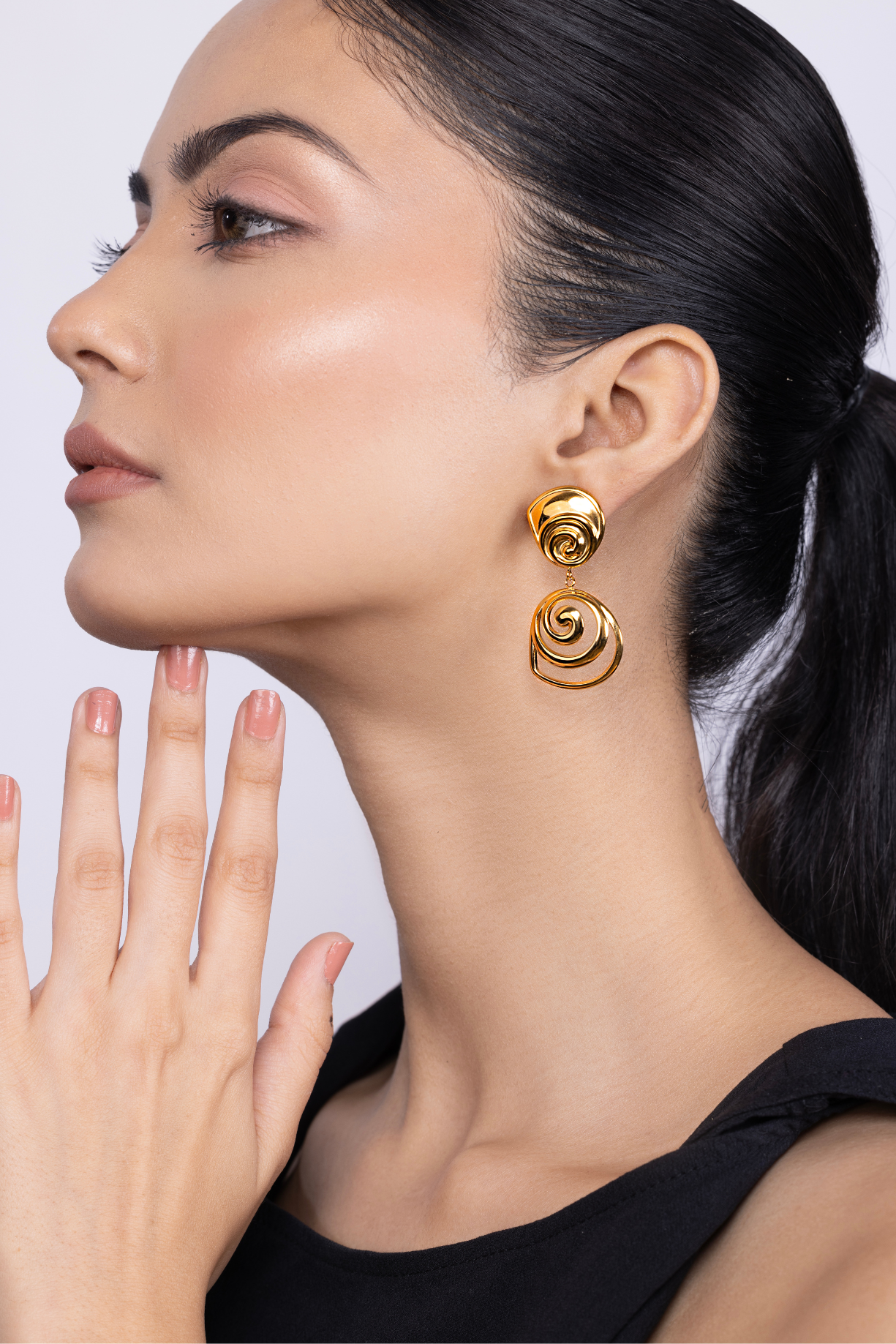 Multi Layered Round Hoop Earrings - Kaoribyshreya