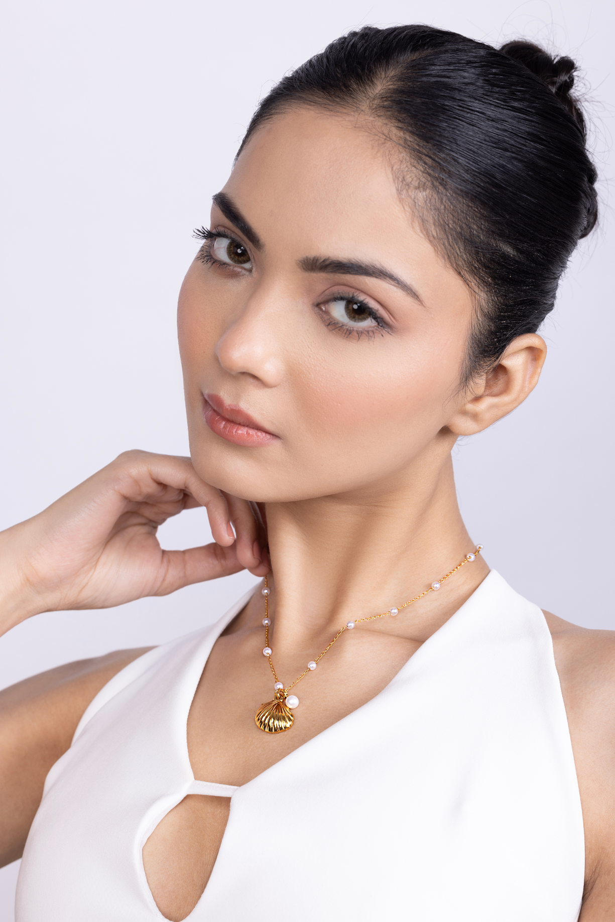 Seashells Pendant Necklace - Kaoribyshreya