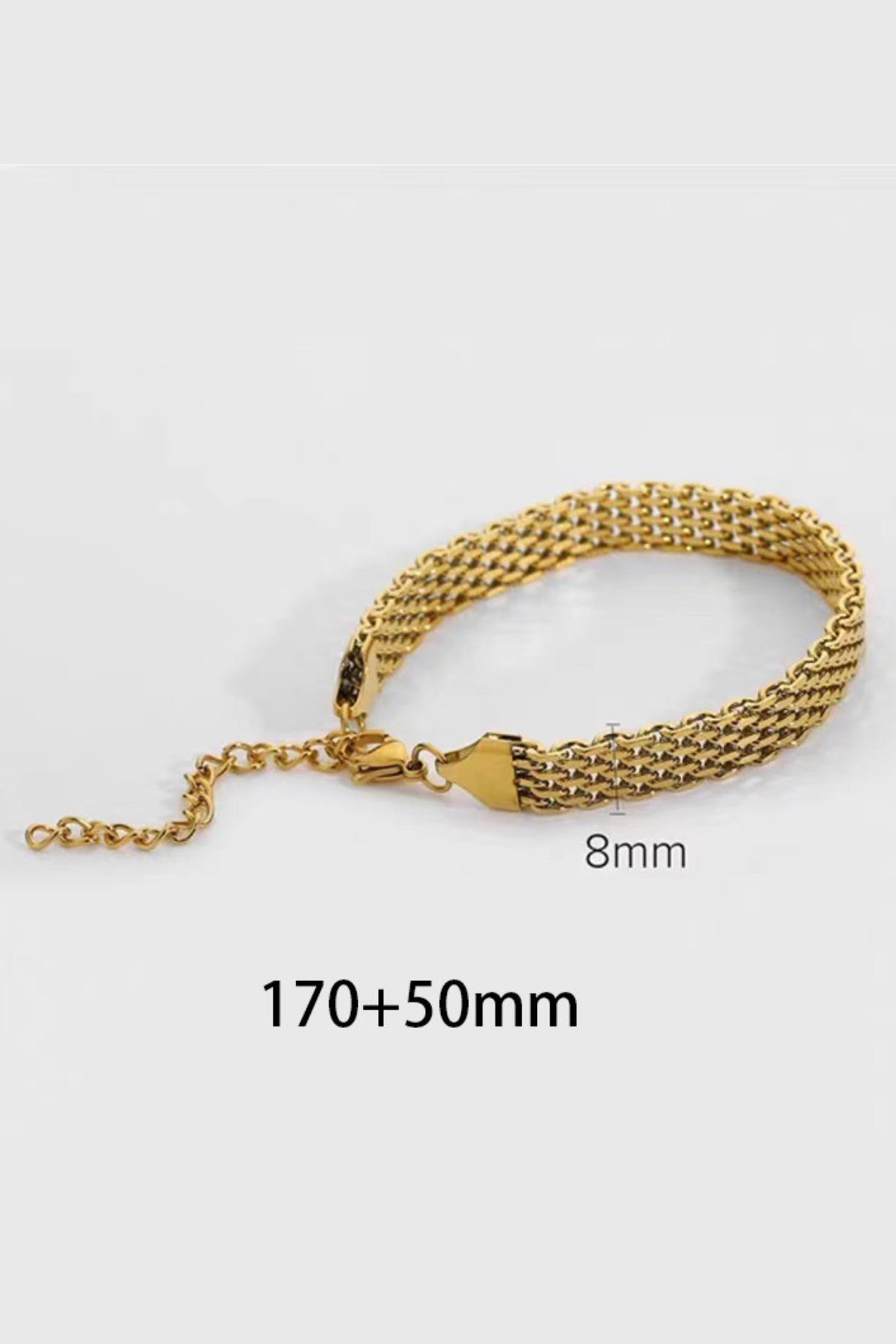 Chunky Gold Wrap Bracelet - Kaoribyshreya