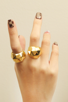 Chunky Diamond Cut Ring - Kaoribyshreya