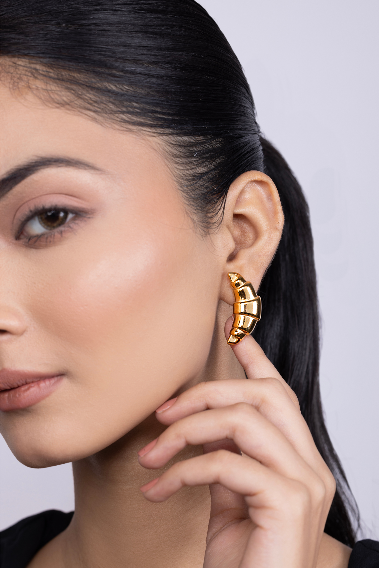 Croissant Earrings - Kaoribyshreya