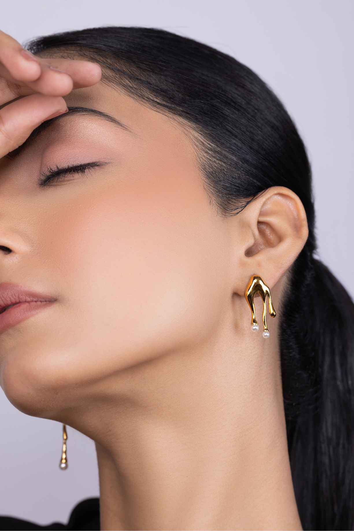 Drip Mismatched Earrings - Kaoribyshreya