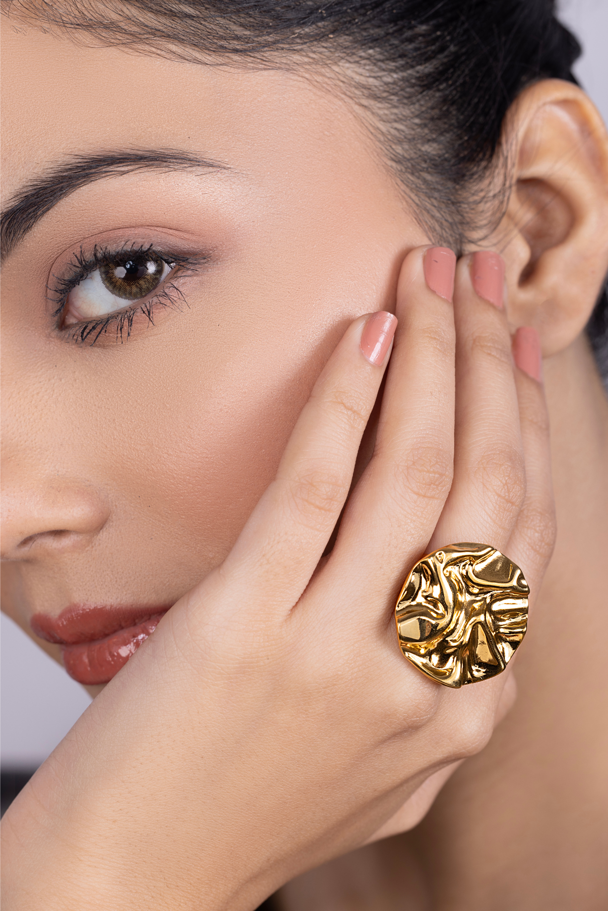 Hammered Ring - Kaoribyshreya