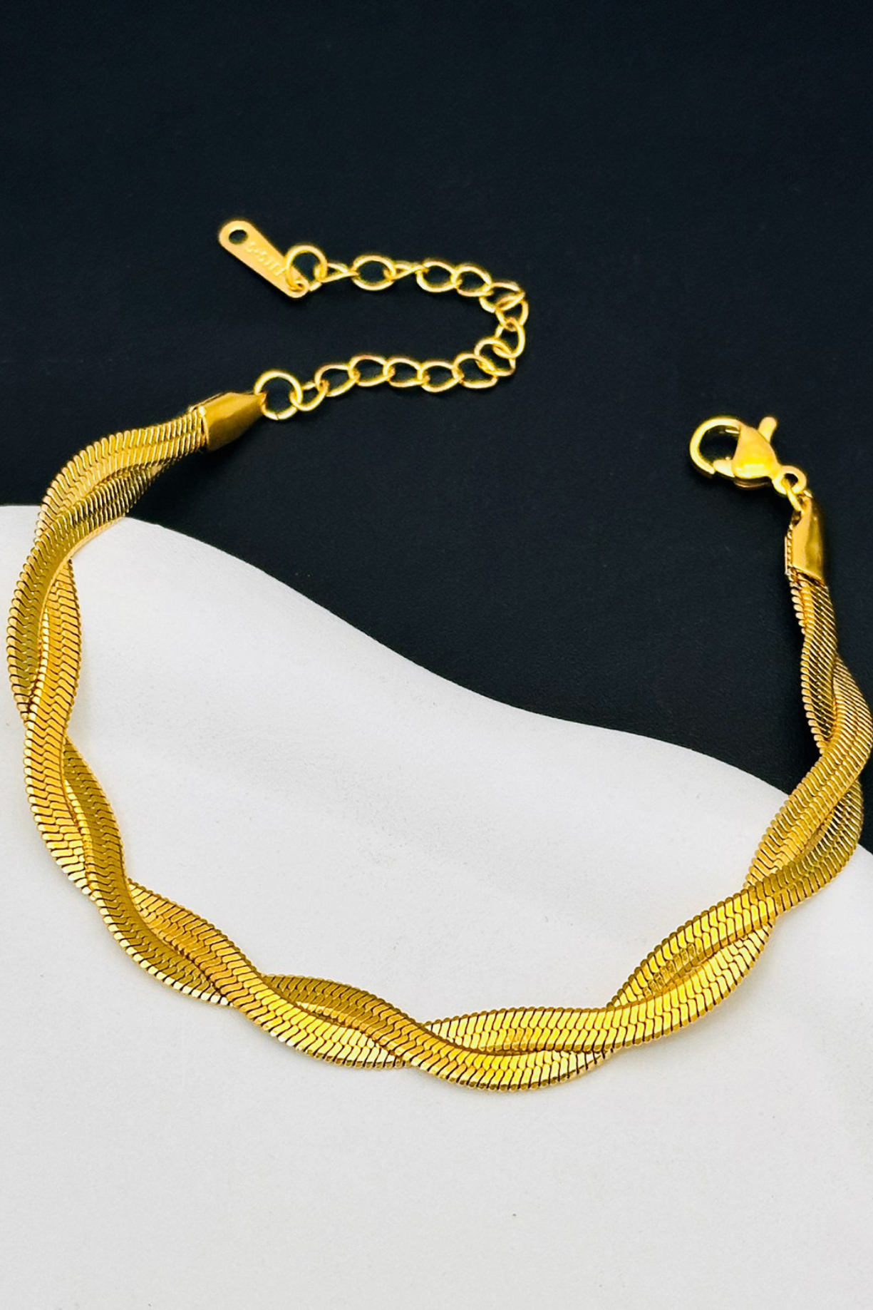Twisted Rope Chain Bracelet - Kaoribyshreya