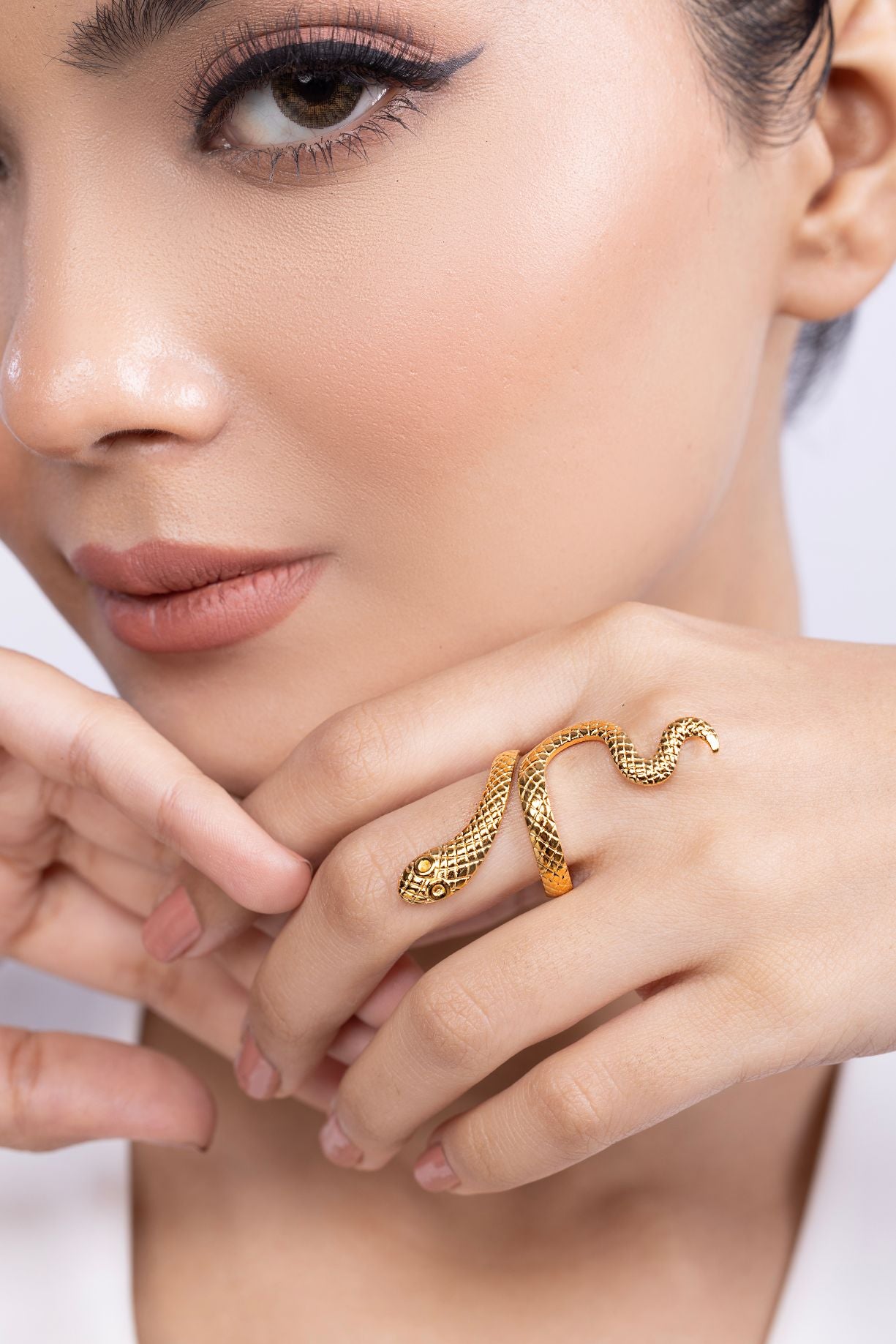 Spiral Snake Ring - Kaoribyshreya