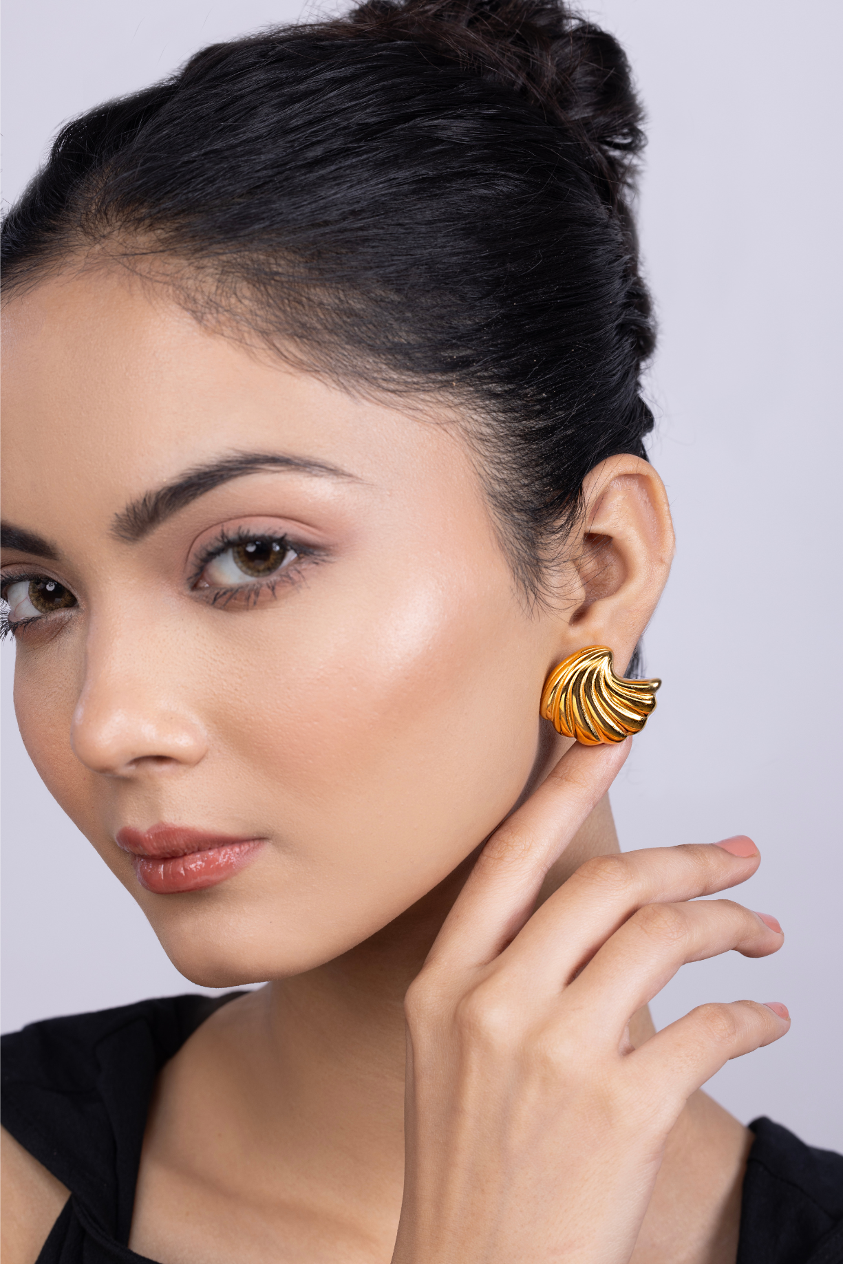 Claw Layered Hoop Earrings - Kaoribyshreya