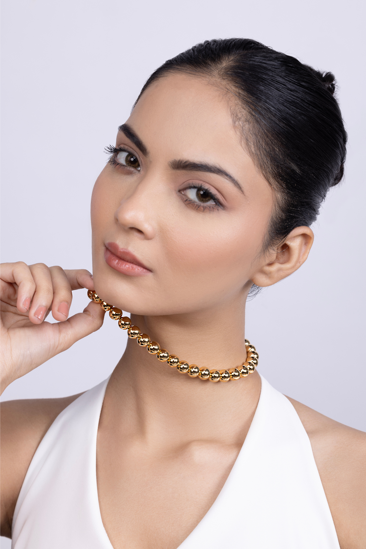 Chunky Beads Necklace - Kaoribyshreya