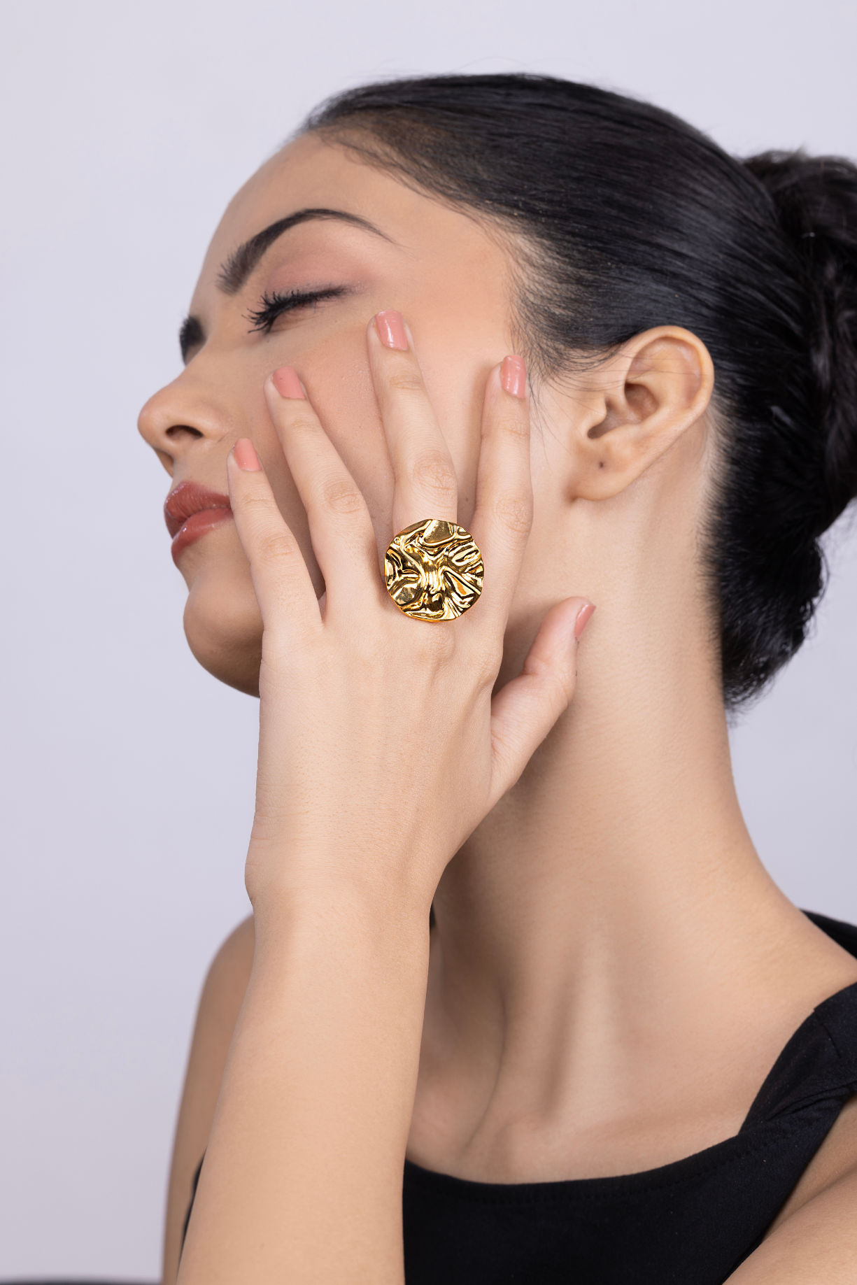 Hammered Ring - Kaoribyshreya