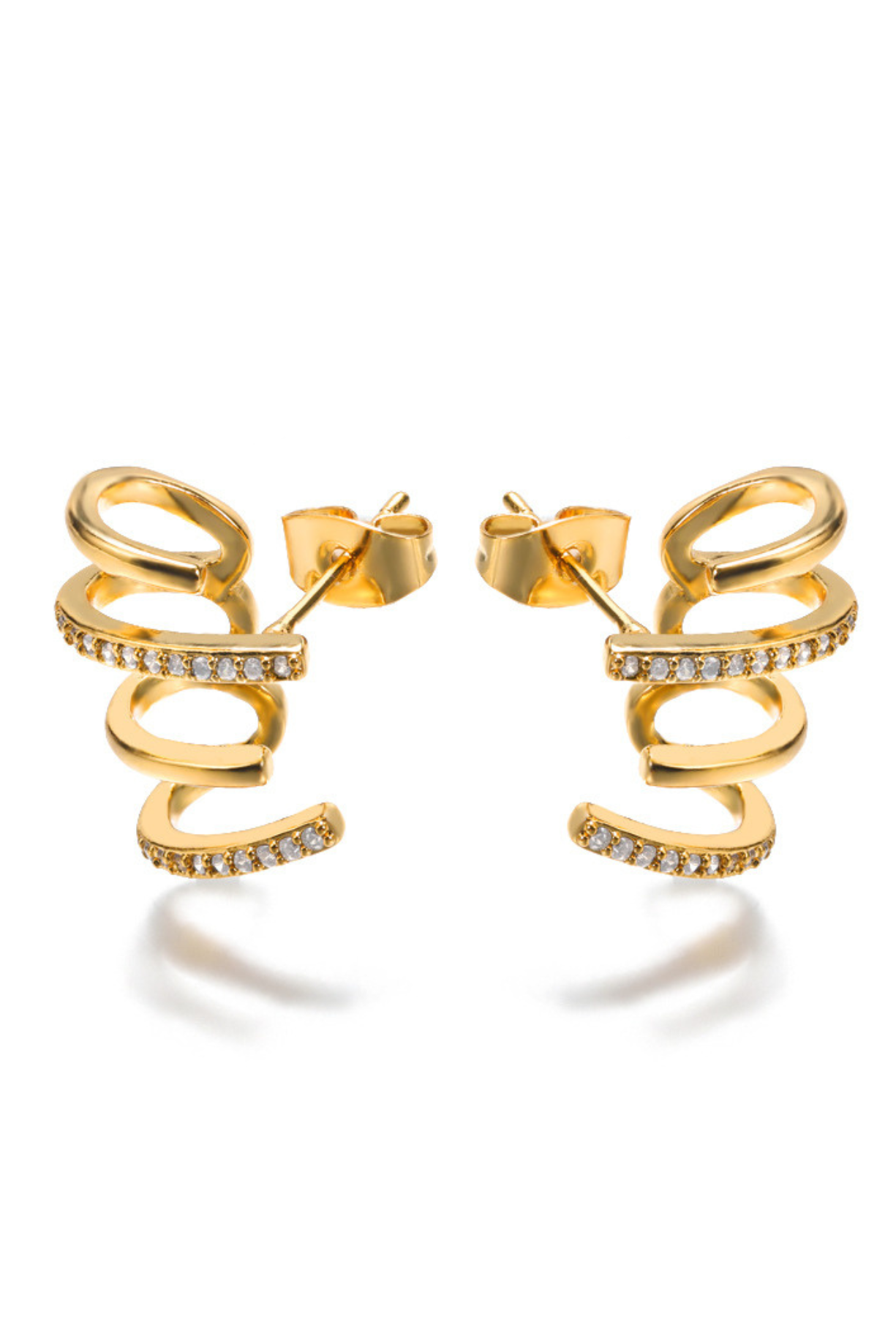 Claw Ear Cuff Hoop Earring - Kaoribyshreya