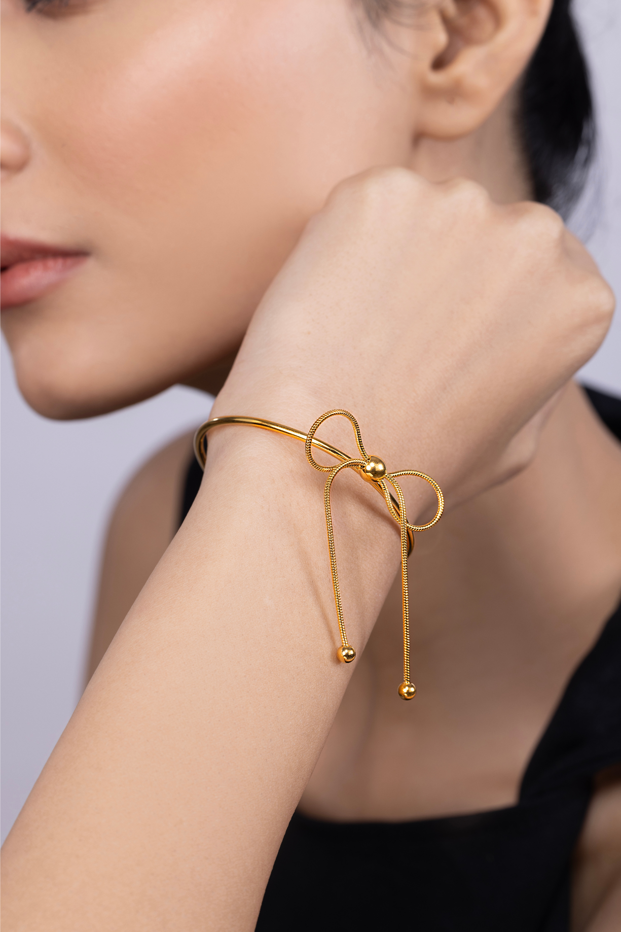 Infinity Bow Knot Cuff Bracelet - Kaoribyshreya