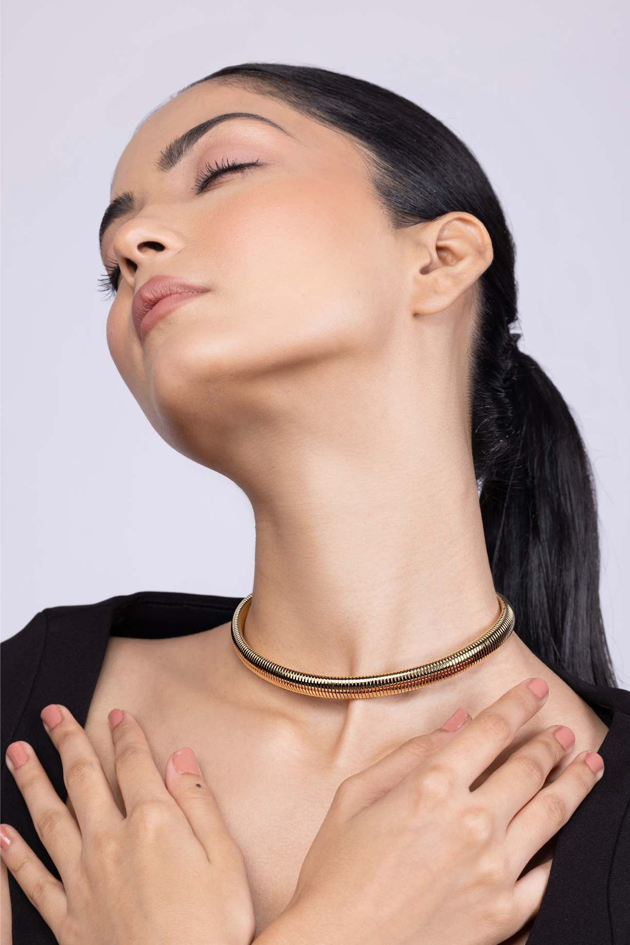 Snake Choker Necklace - Kaoribyshreya