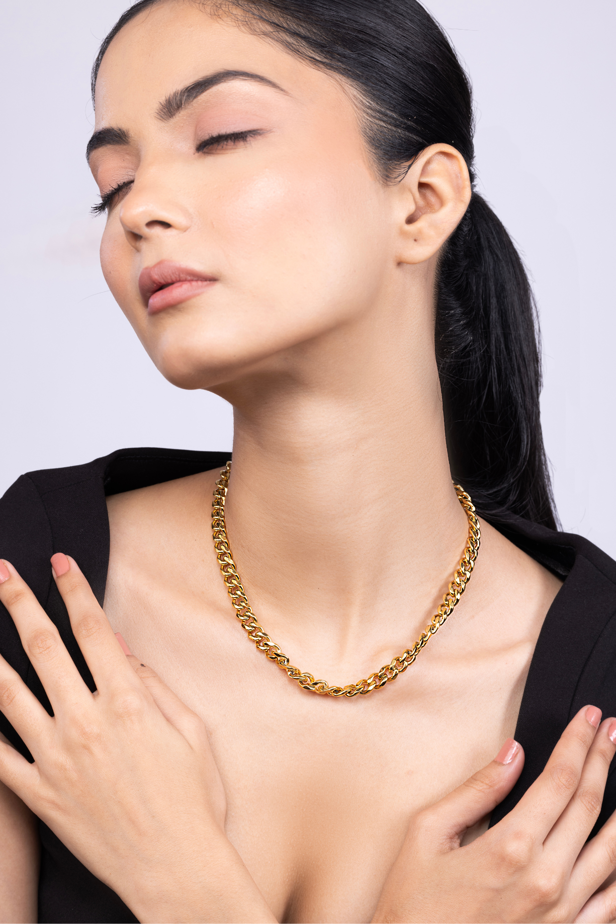 Cuban Chain Necklace - Kaoribyshreya