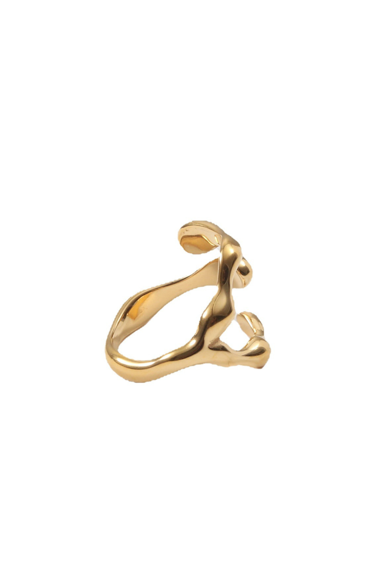 Cut Out Gold Ring - Kaoribyshreya