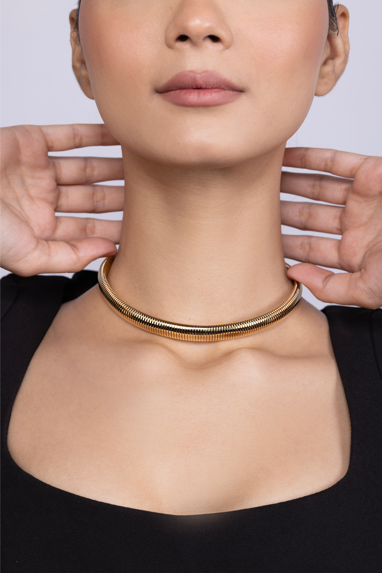 Snake Choker Necklace - Kaoribyshreya